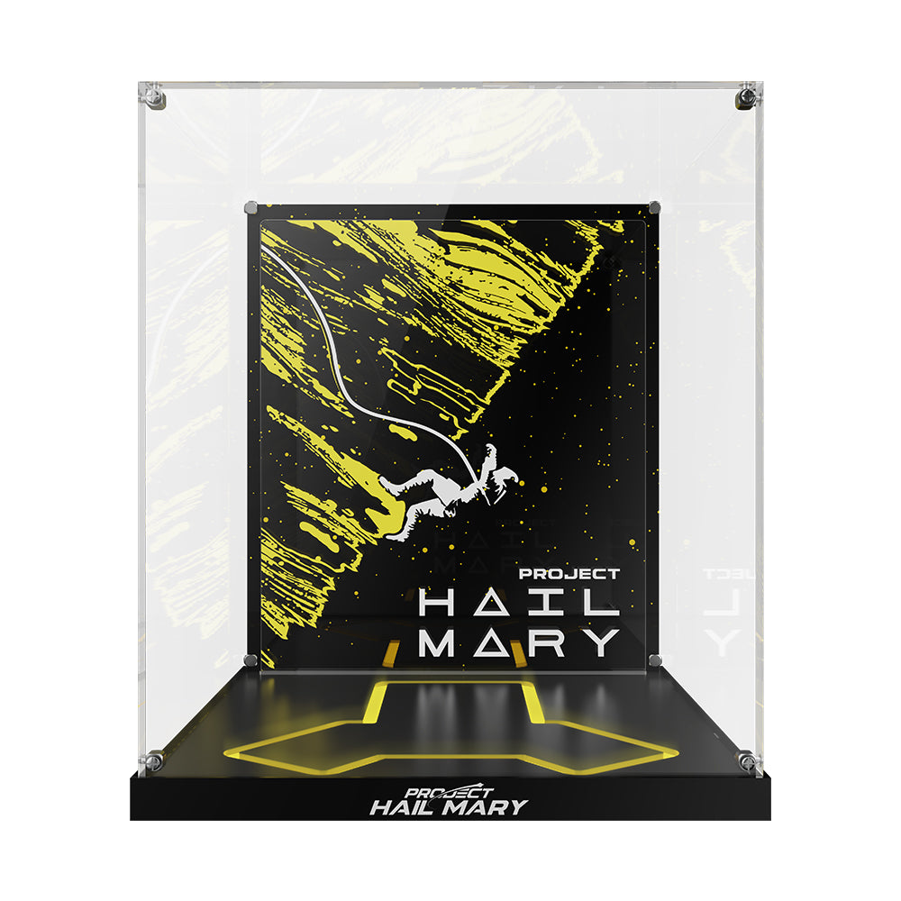 LED Light Acrylic Display Case for LEGO® Icons 11389 Project Hail Mary (LEGO® Set NOT Include)