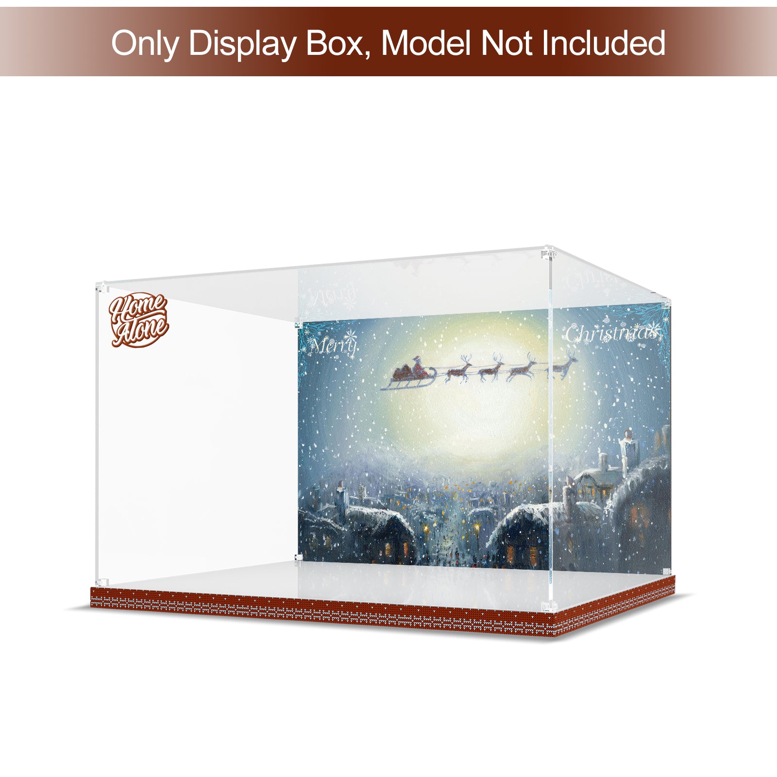 Acrylic Display Case for Lego 21330 Ideas Home Alone Building Set (Box Only, No Model)