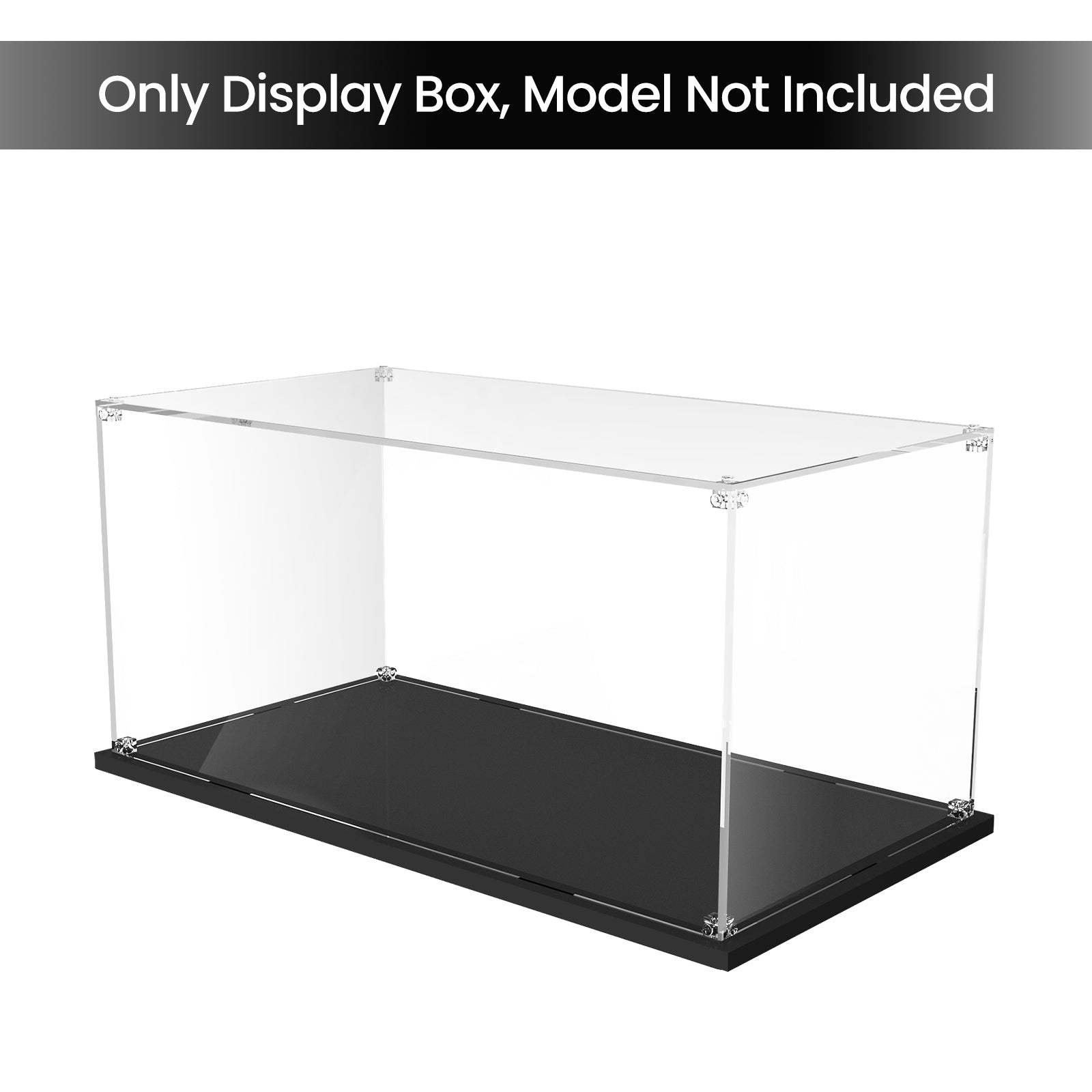 Universal Acrylic Display Case for Lego Model Car (Lego Set Not Included)