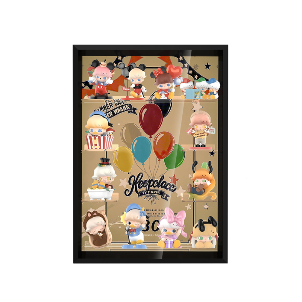 Acrylic Display Frame for POP MART® DIMOO "WORLD × DISNEY Series Figures" (Model Not Included).