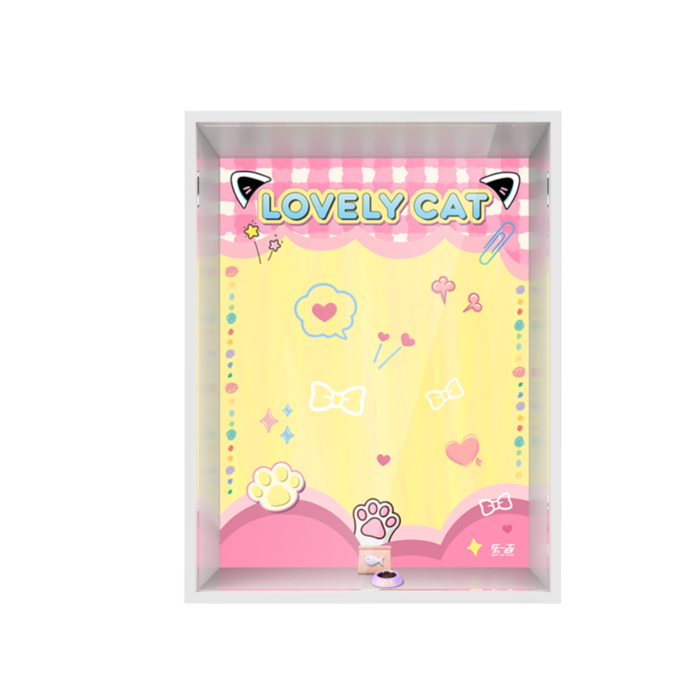 Acrylic Display Frame for POP MART® MOLLY "Action Figure Series" (Model Not Included)