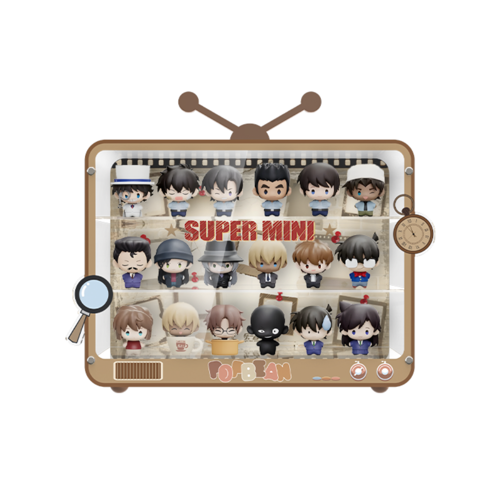 Acrylic Display Case for POP MART® Detective Conan “Super Mini Figure“ (Model Not Included)