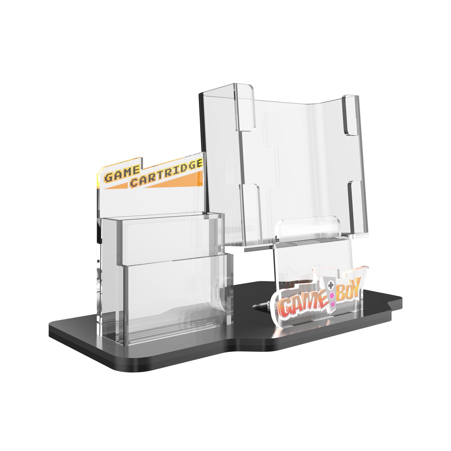 Précommandez le présentoir en acrylique pour le set LEGO® Super Mario 72046 Game Boy (set LEGO non inclus).