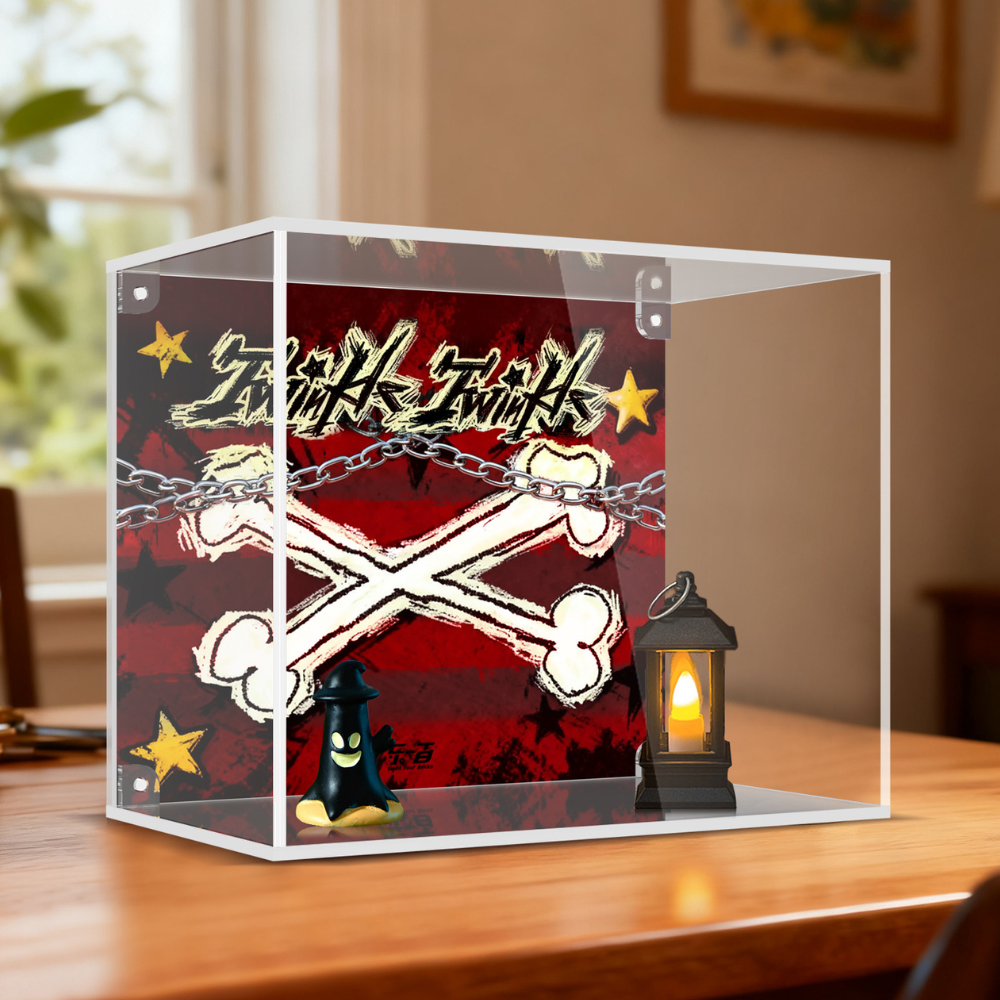 Acrylic Display Case for POP MART® Twinkle Twinkle “Little Devil Star Figure“ (Model Not Included)