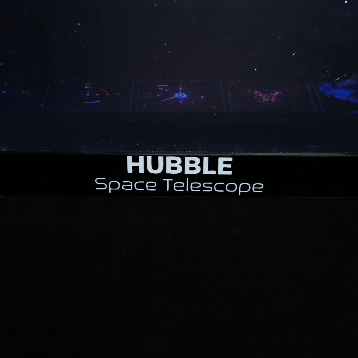 LED Light Acrylic Display Case for LEGO® Icons 11382 Hubble Space Telescope (LEGO® Set Not Included).