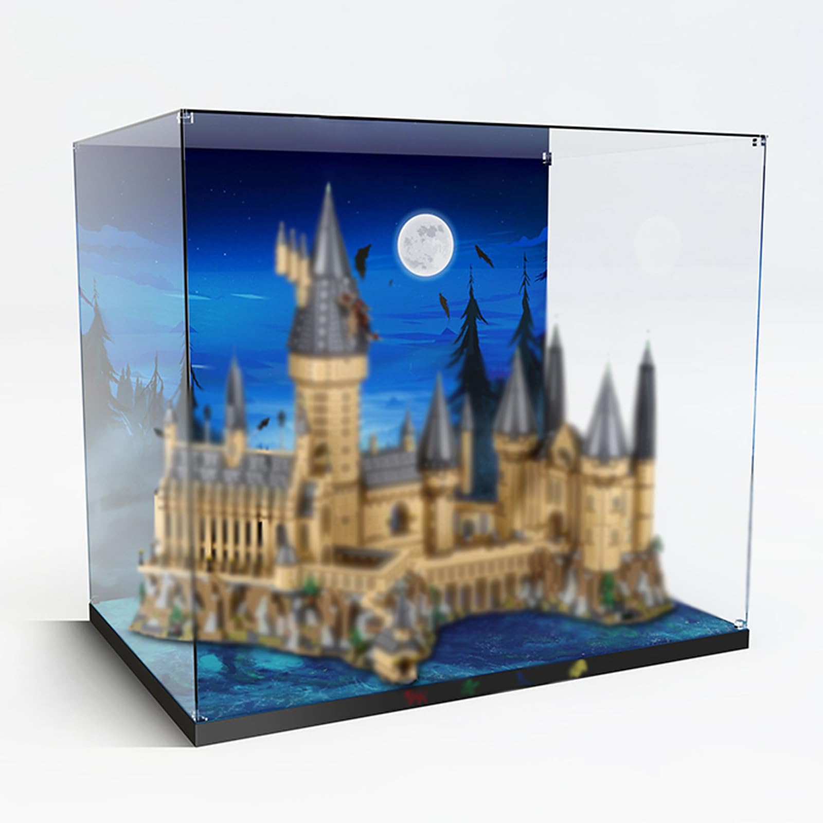 Acrylic Display Case for LEGO® Harry Potter™ 71043 Hogwarts™ Castle (LEGO® Set NOT Include)