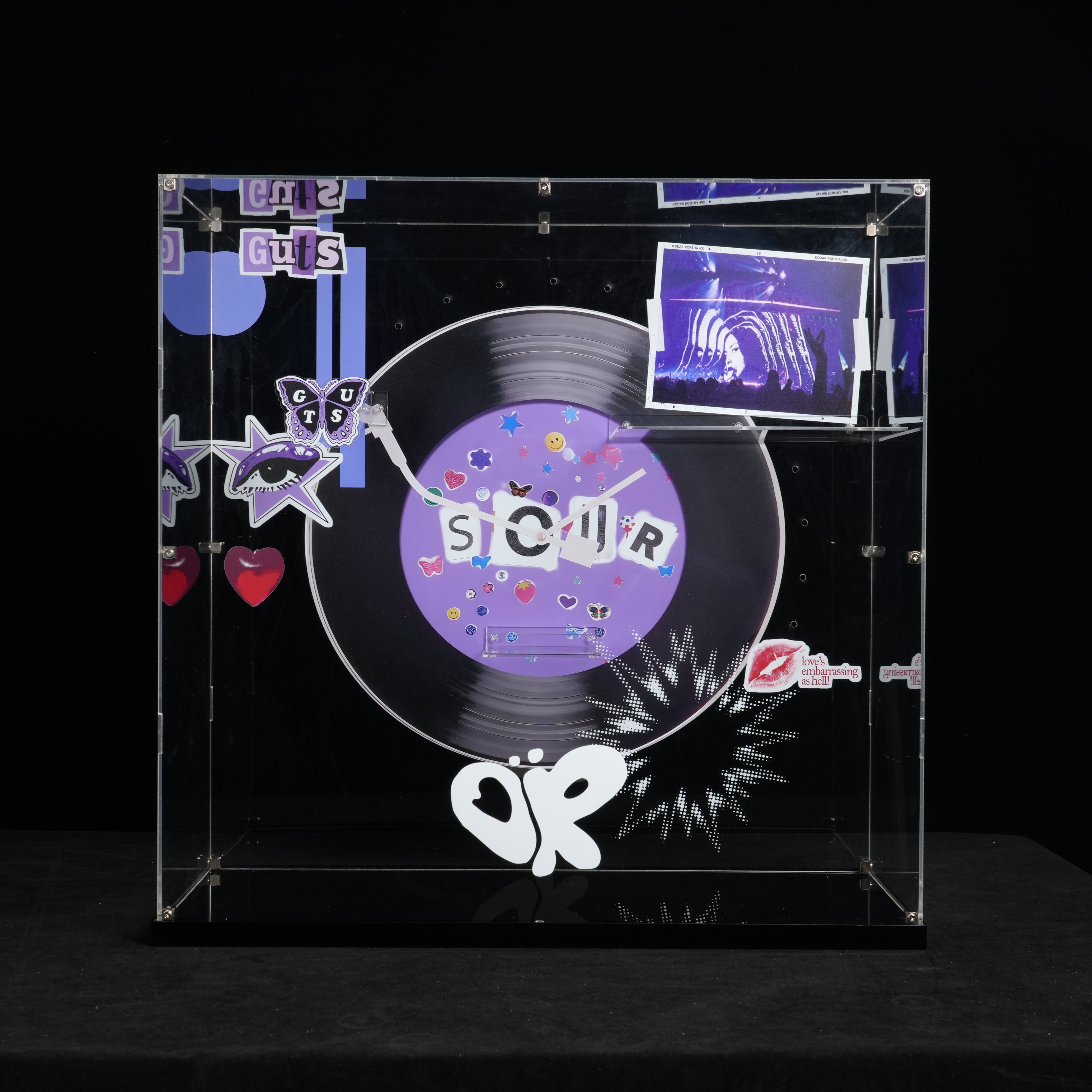 Acrylic Display Case for LEGO® Editions 43031 & 43030 & 43029 & 11507 & 43028 Olivia Rodrigo's Collection (LEGO® Set Not Included)