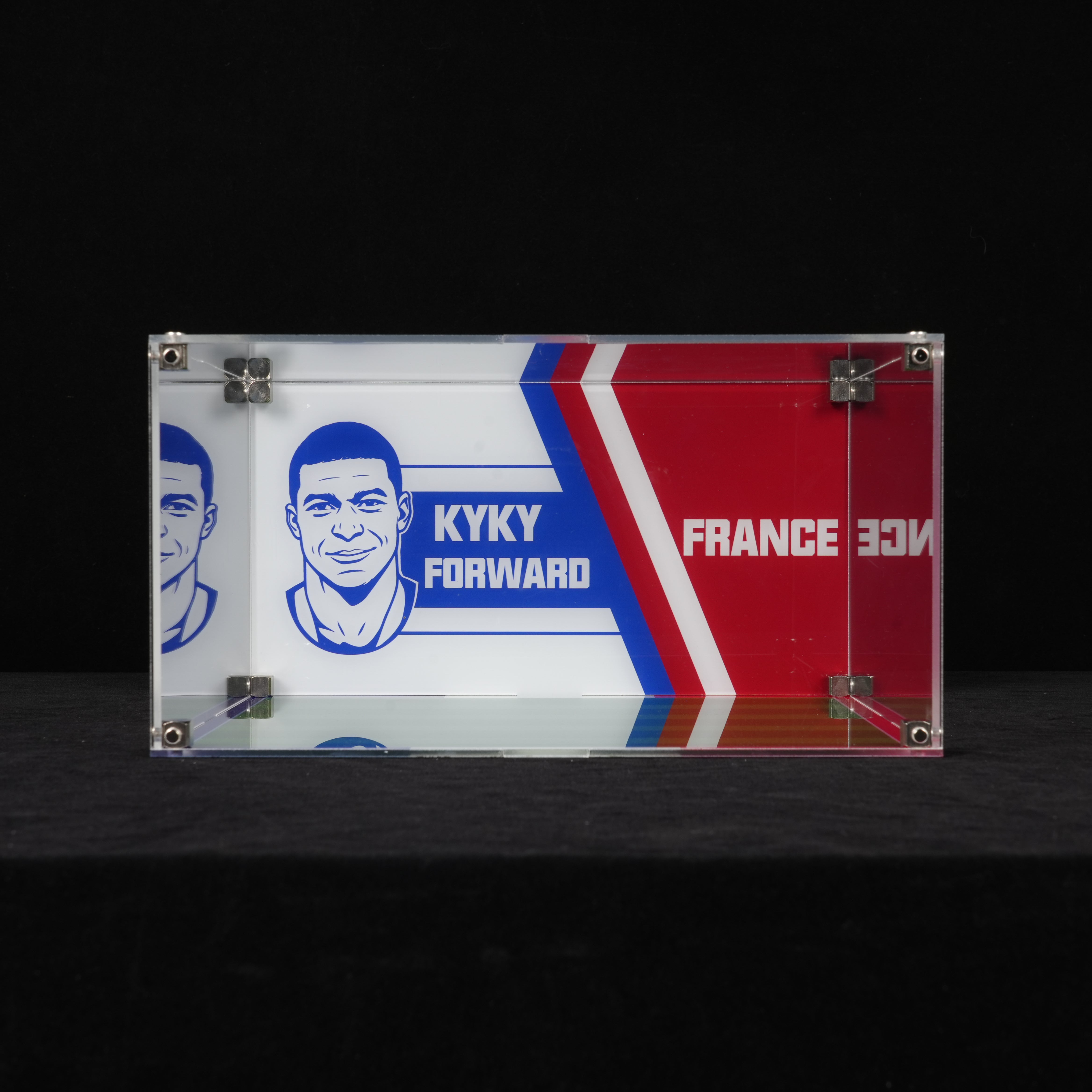 Acrylic Display Case for LEGO® Editions 43013 Kylian Mbappé – Football Highlights (LEGO® Set NOT Included)
