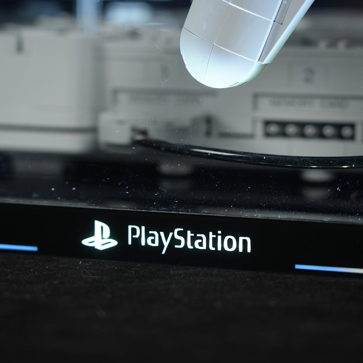 LED Light Acrylic Display Case for LEGO® 72306 PlayStation™ (LEGO® Set NOT Included)