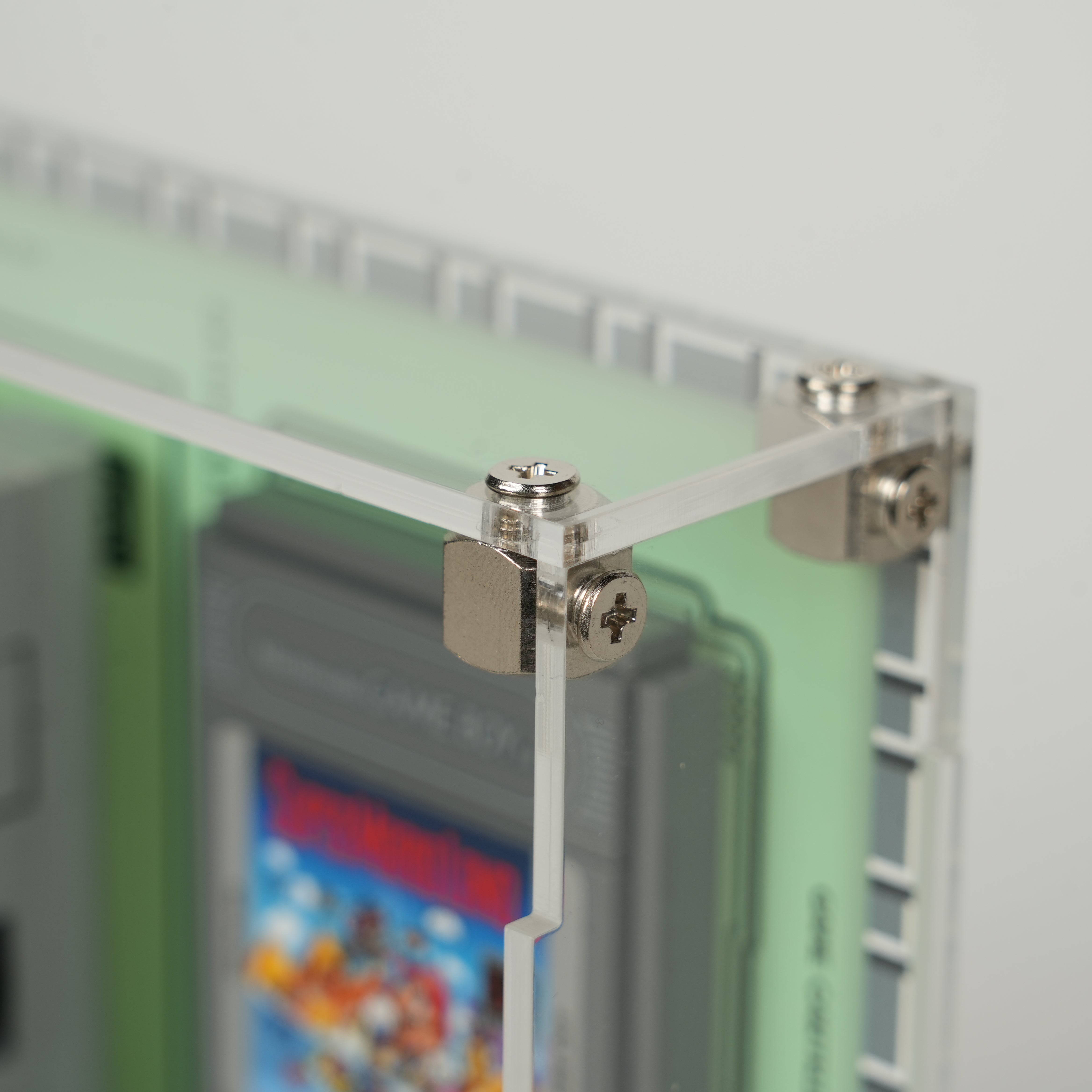 Acrylic Display Case for LEGO® Super Mario™ 72046 Game Boy™ (LEGO® Set NOT Include)