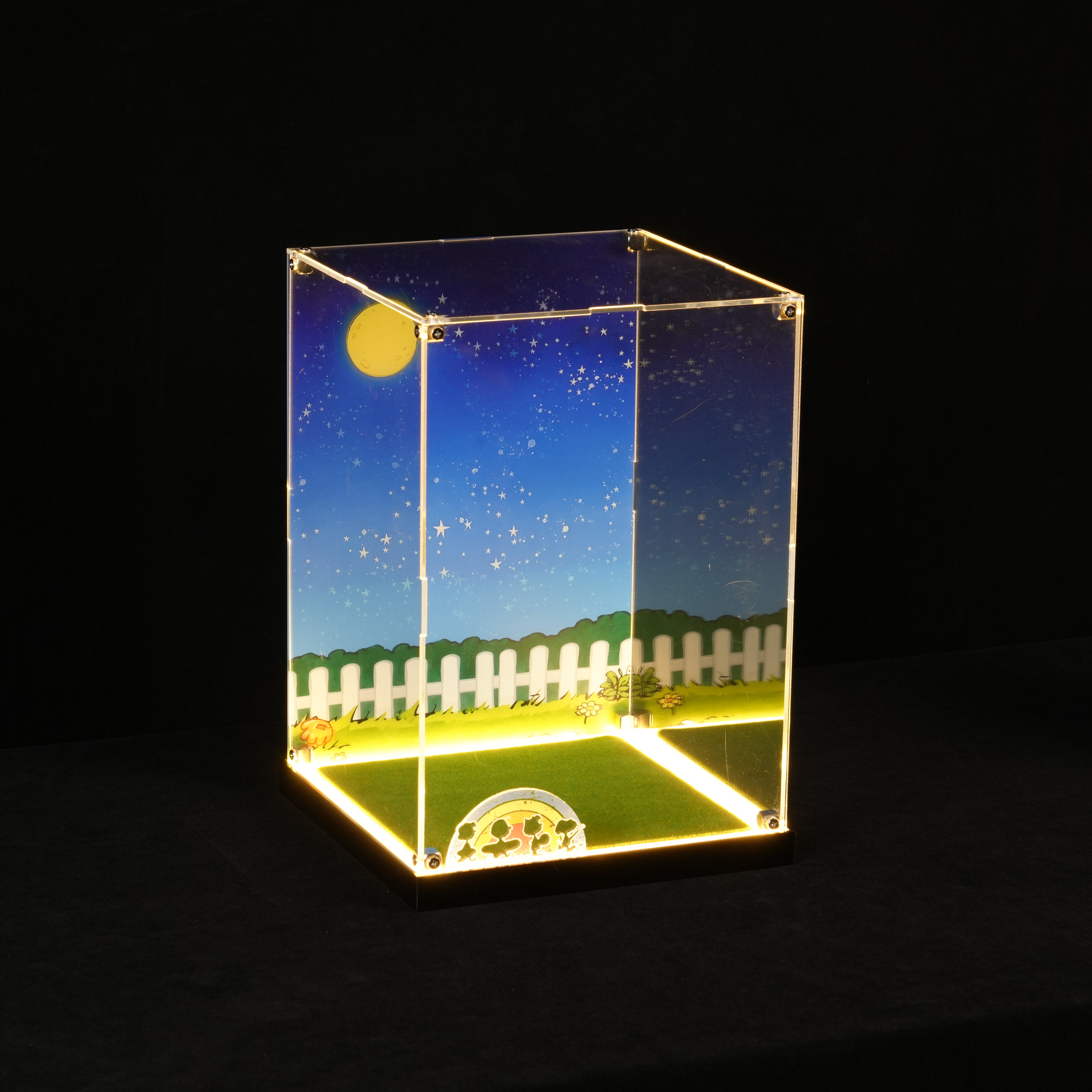 LED Light Acrylic Display Case for LEGO® Ideas 21368 Peanuts: Snoopy's Doghouse (LEGO® Set NOT Include)