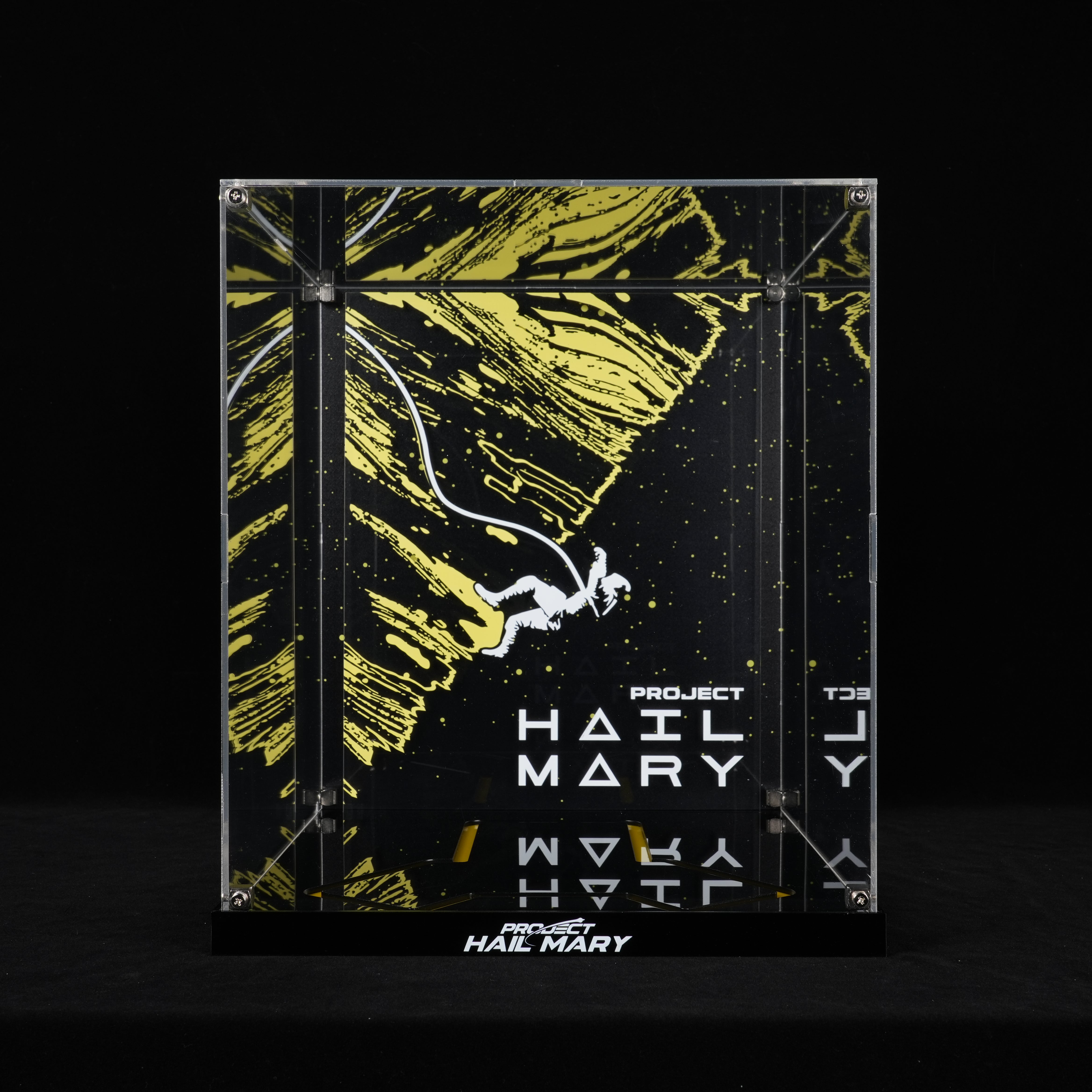 LED Light Acrylic Display Case for LEGO® Icons 11389 Project Hail Mary (LEGO® Set NOT Include)