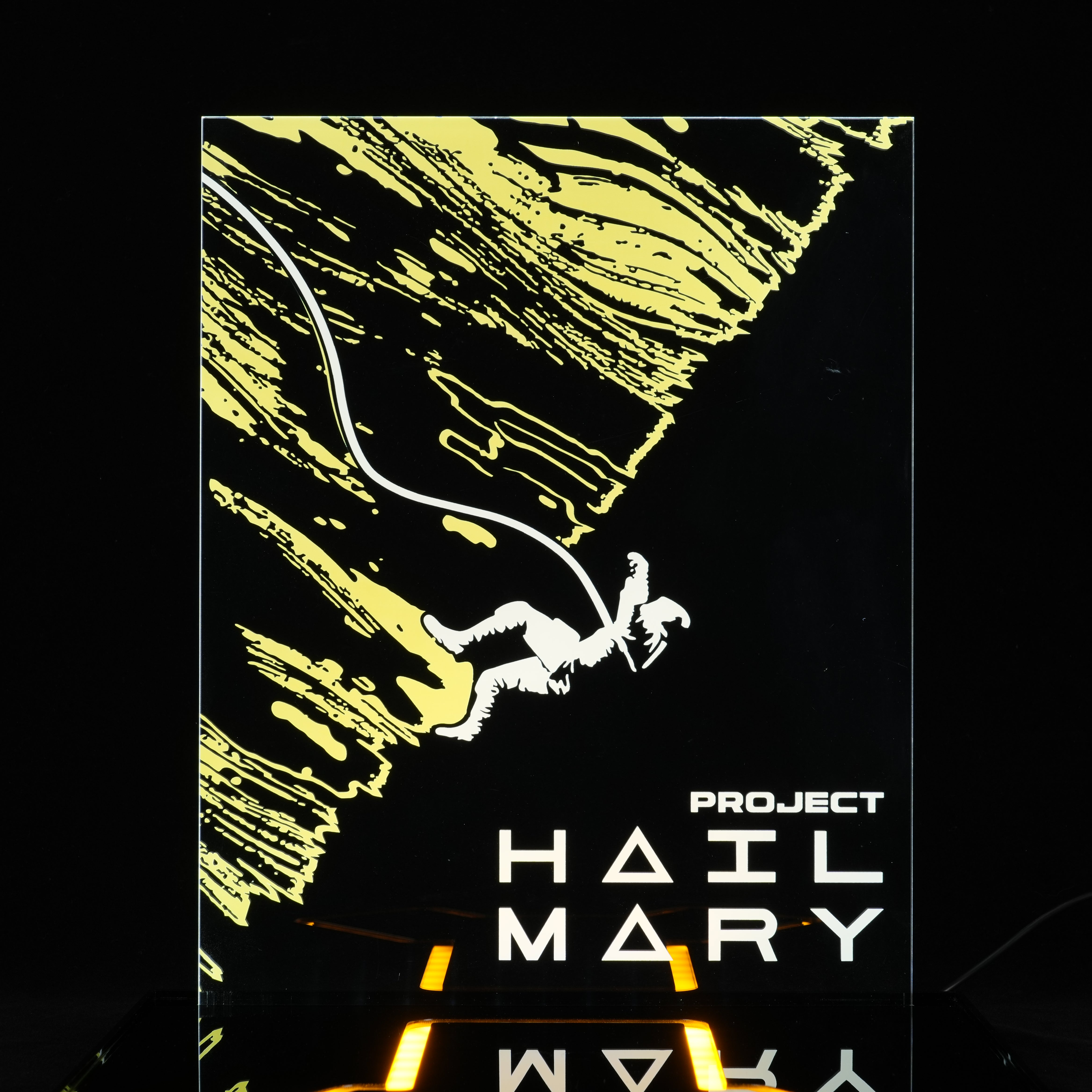 LED Light Acrylic Display Case for LEGO® Icons 11389 Project Hail Mary (LEGO® Set NOT Include)