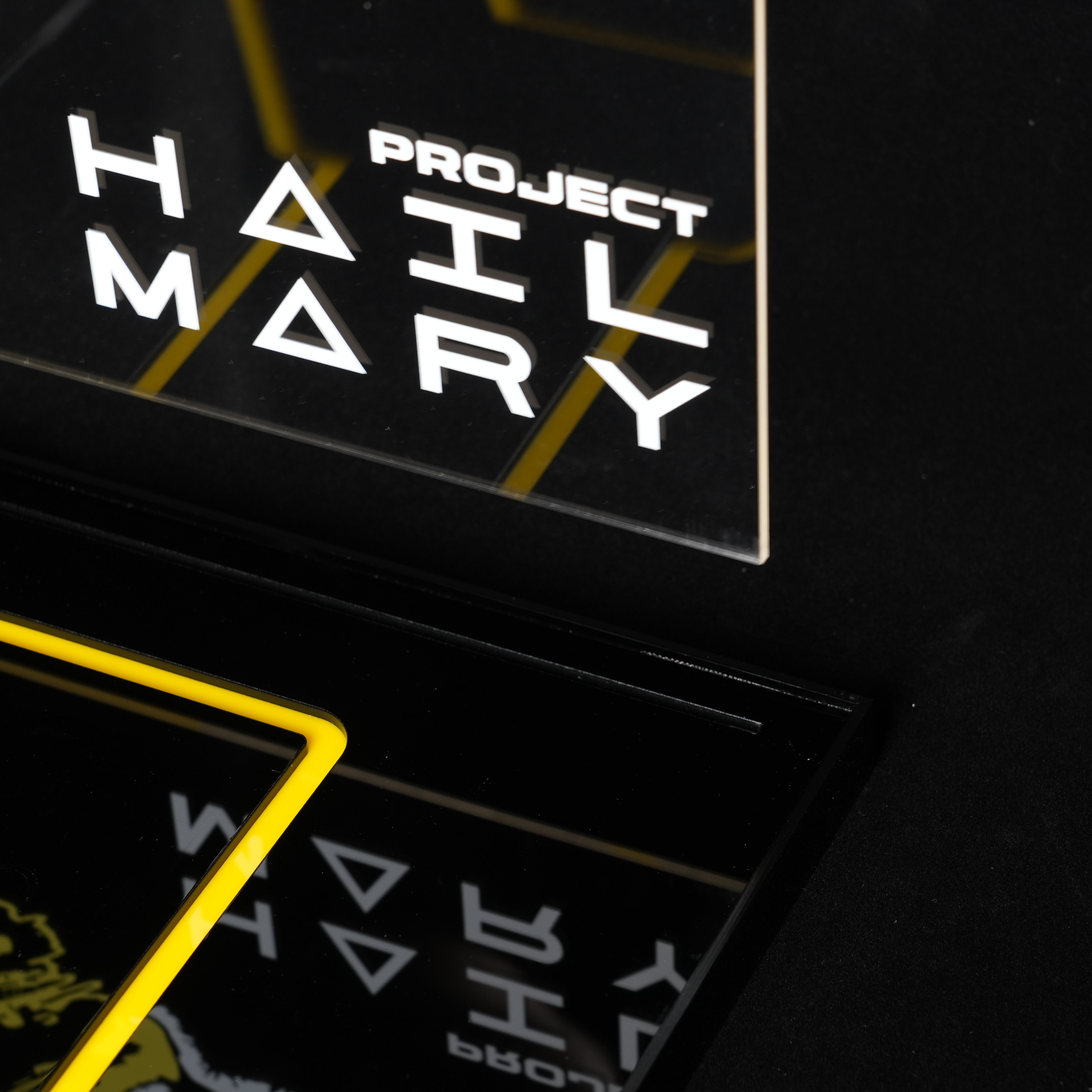 LED Light Acrylic Display Case for LEGO® Icons 11389 Project Hail Mary (LEGO® Set NOT Include)