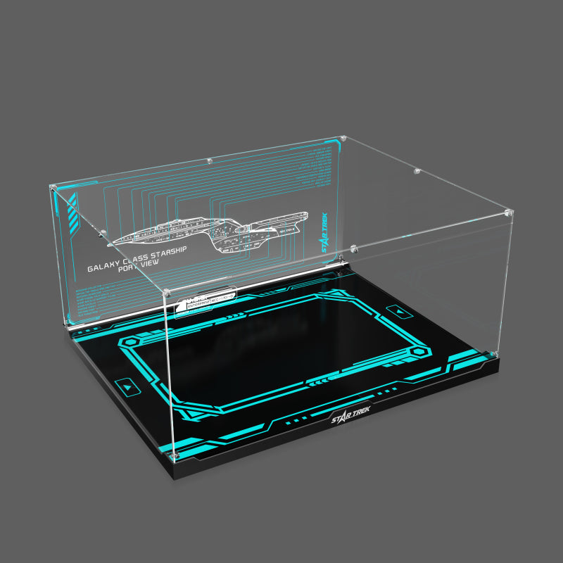 pre-order LED Light Acrylic Display Case for LEGO® Icons 10356 Star Trek: U.S.S. Enterprise NCC-1701-D™ (LEGO® Set Not Included).