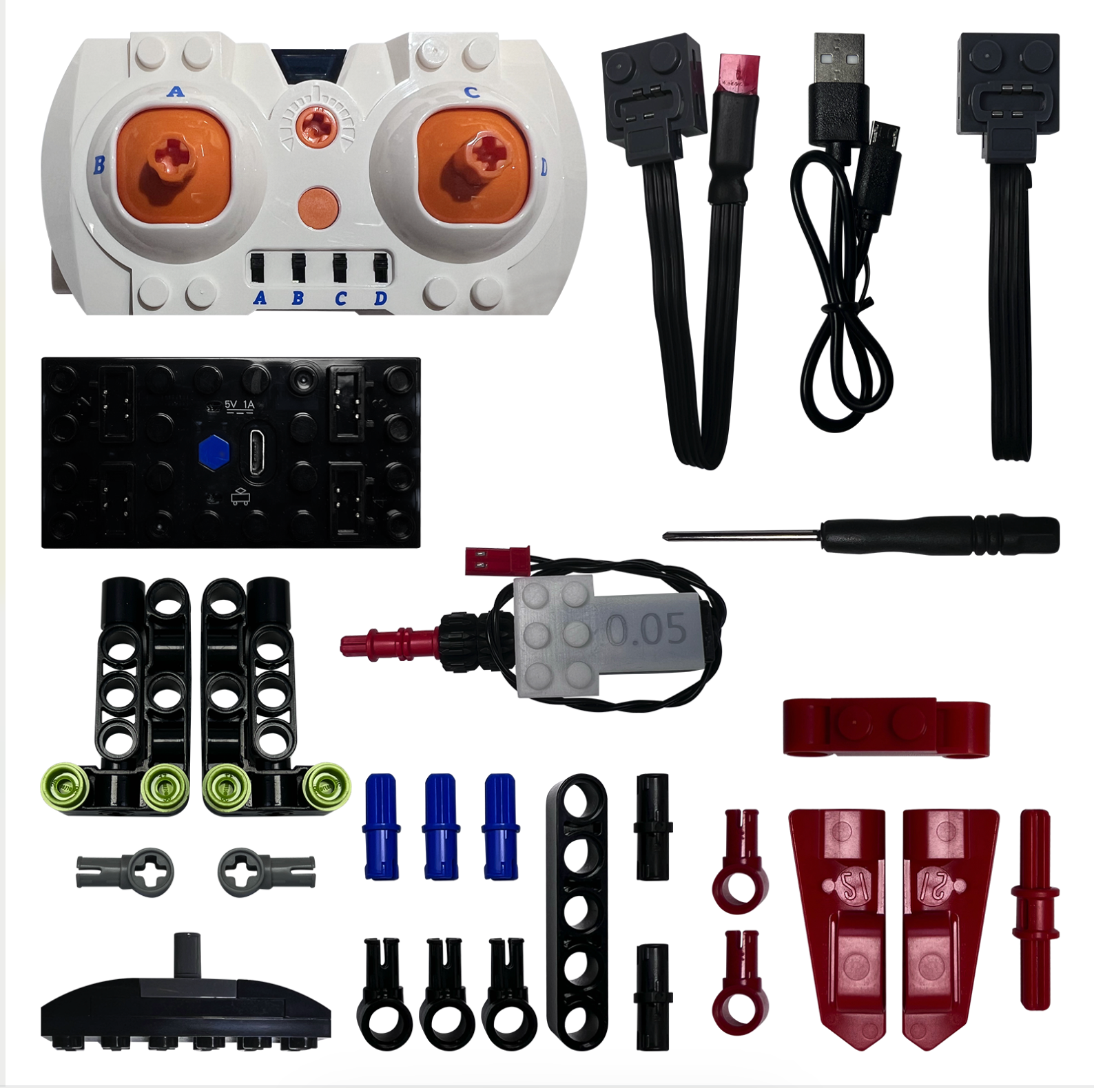 Power Set for LEGO 43279 Disney WALL-E (LEGO Set Not Included)
