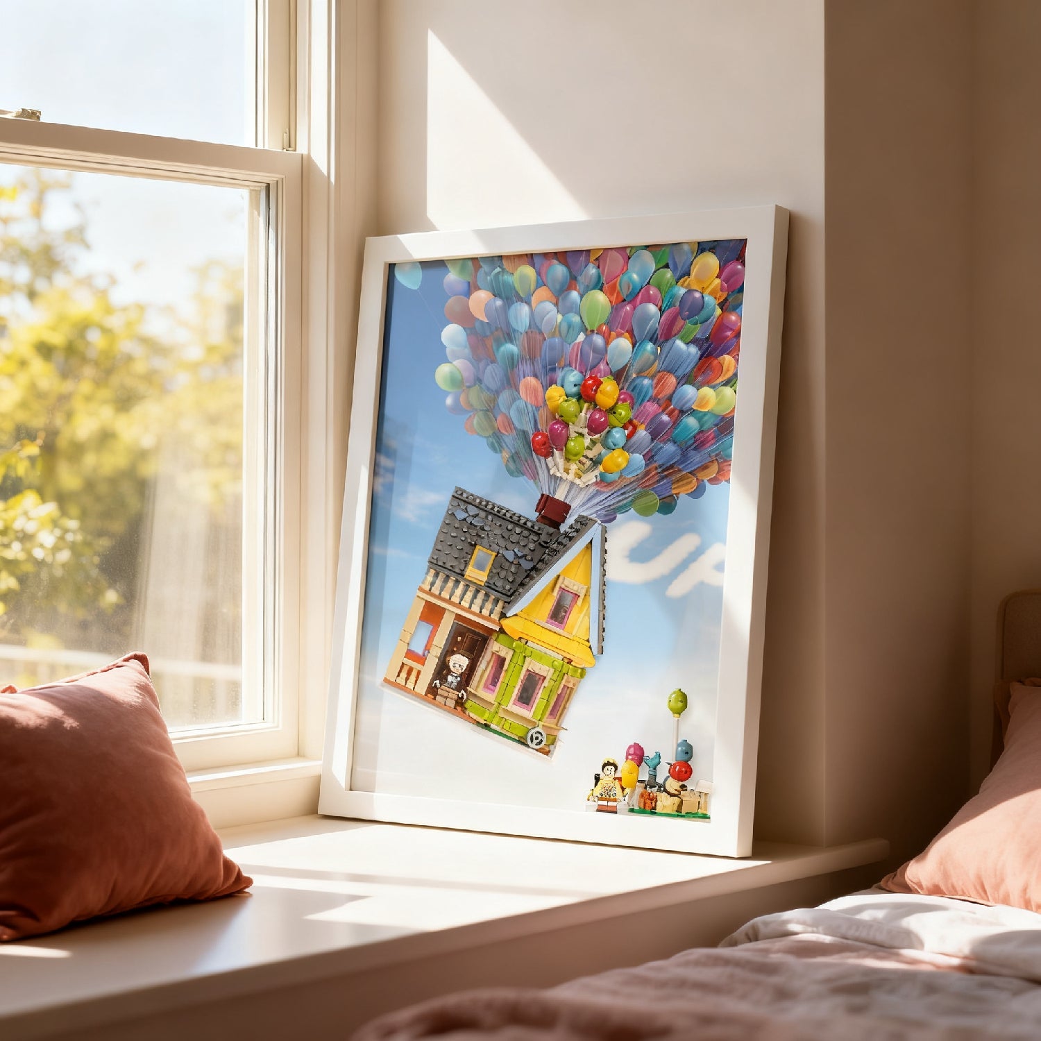 Display Wall Mount for Lego Disney 43217 Up House