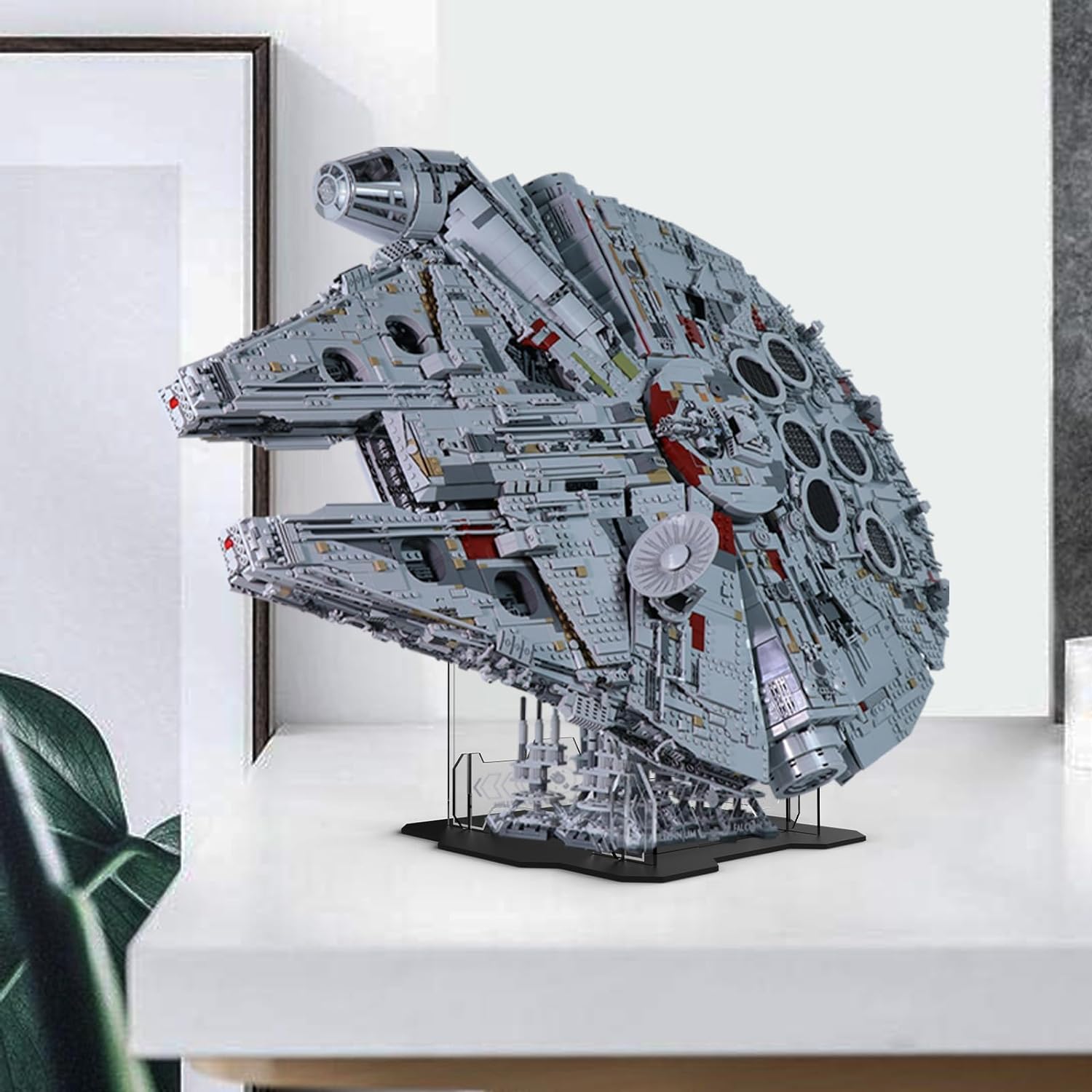 The LEGO Ultimate Millennium Falcon 75192 at home