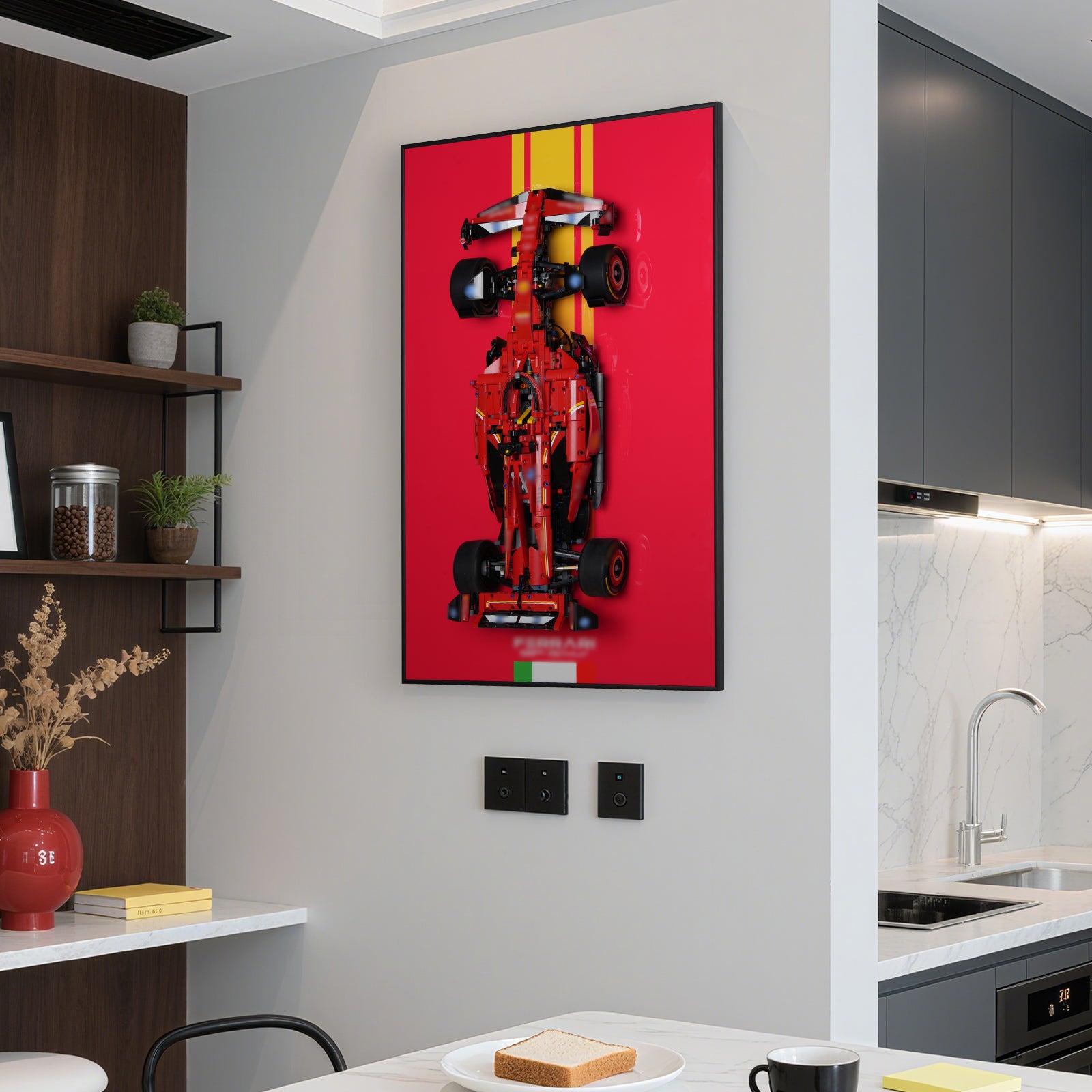 Acrylic Display Wall Mount for LEGO® Technic™ 42207 / 42206 / 42171 / 42141 (CLEARANCE SALE)