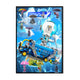 Acrylic Display Wall Mount for LEGO® Fortnite 77073 Battle Bus (LEGO® set Not Included).