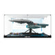 LED Light Acrylic Display Case for LEGO® Icons 10356 Star Trek: U.S.S. Enterprise NCC-1701-D™ (LEGO® Set Not Included).