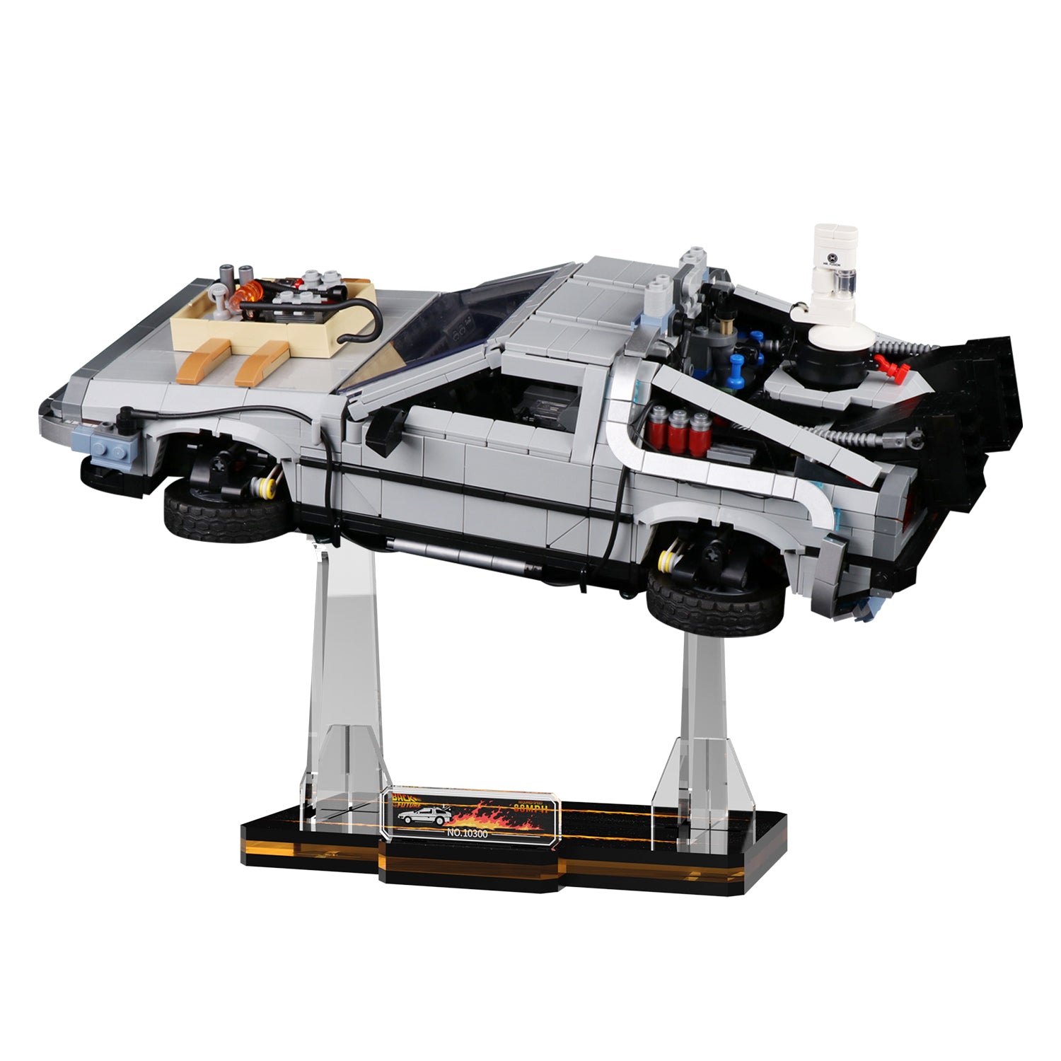Acrylic Display Stand for LEGO® Icons 10300 Back to the Future (LEGO®