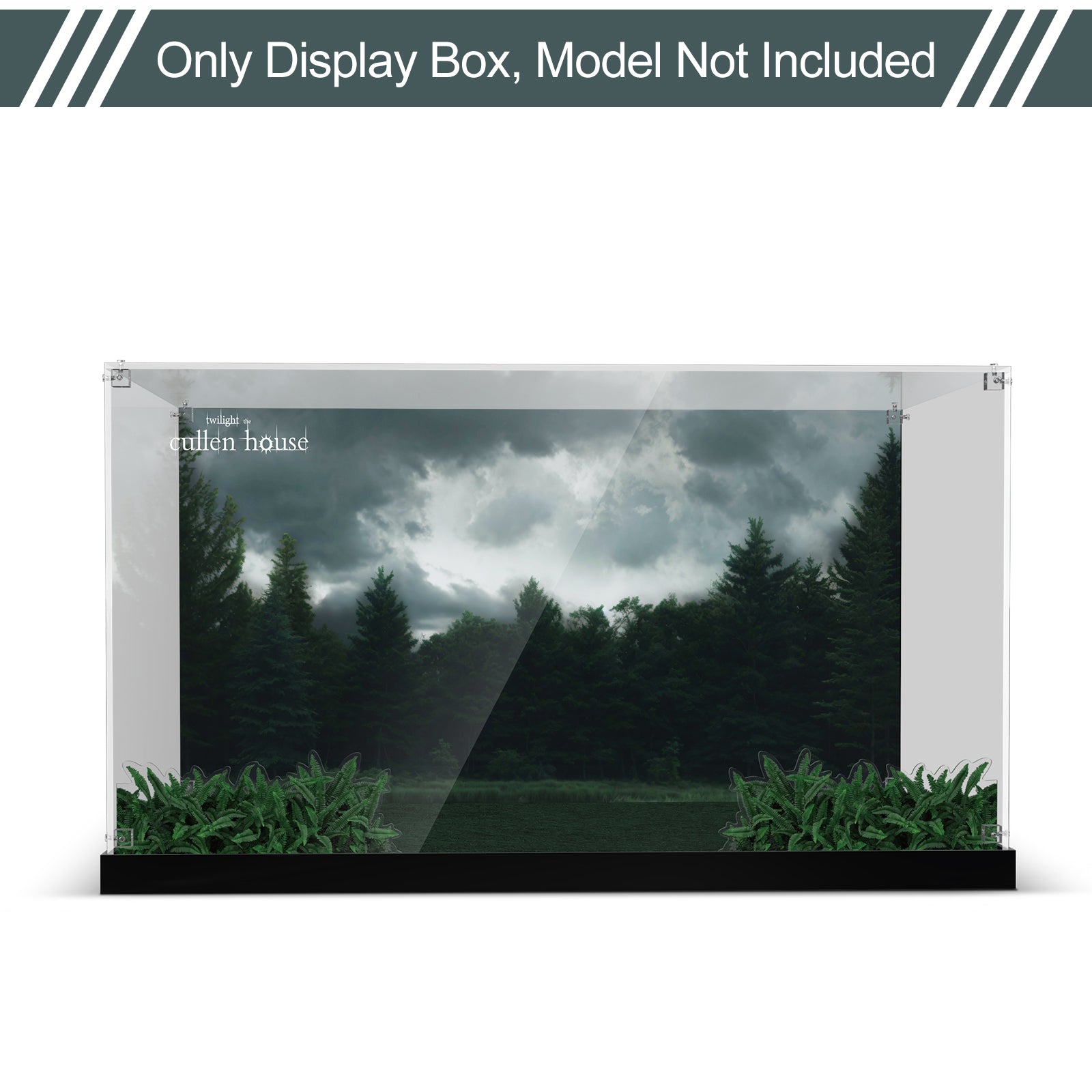 Acrylic Display Case for Lego Twilight The Cullen House 21354 (Box Only, No Model)