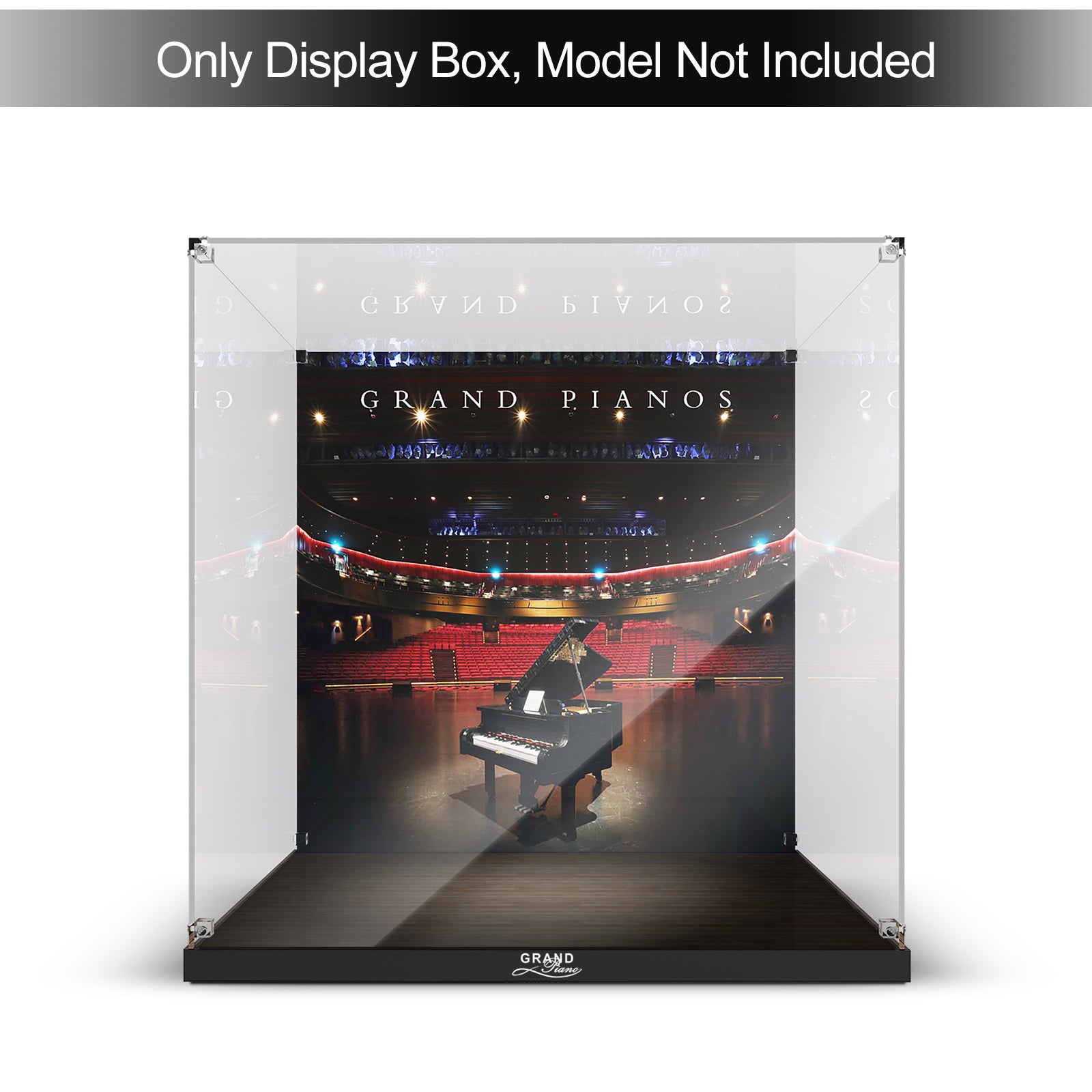 Acrylic Display Case for Lego Ideas 21323 Grand Piano (Lego set Not included) Collector's Series