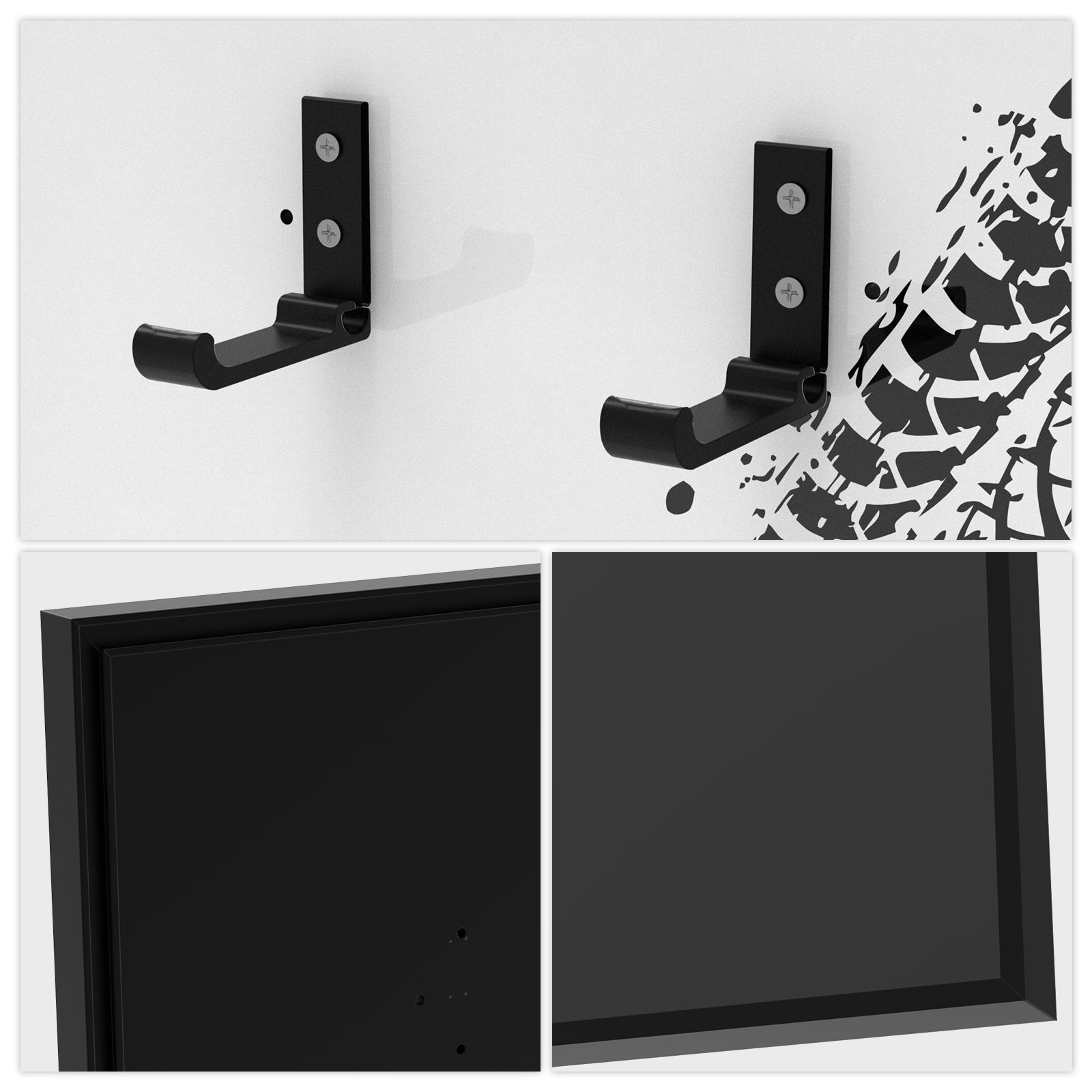 Display Wall Mount for Lego 42096 Technic Porsche 911 RSR Race Car (Lego set Not Included)