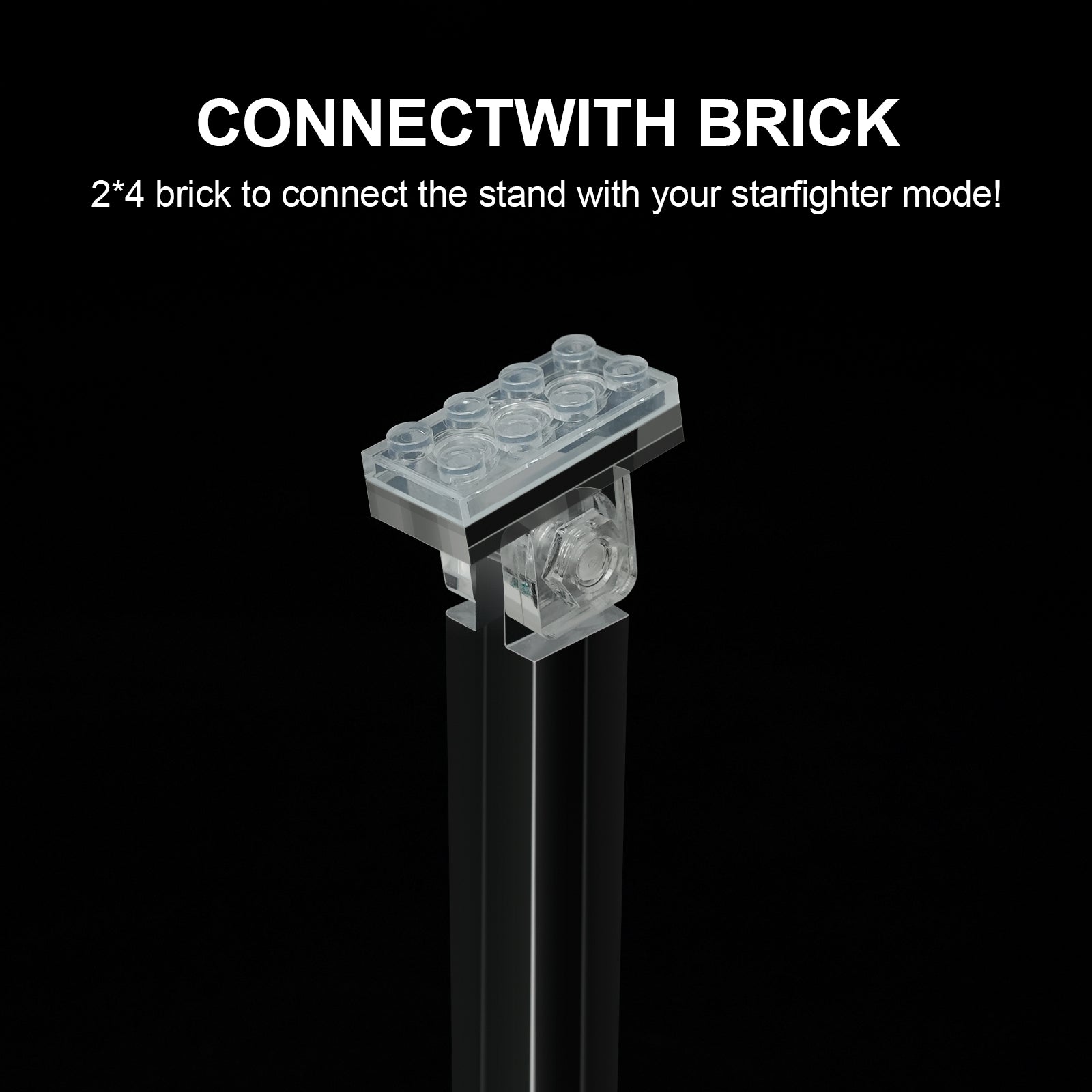 Universal Acrylic Display Stand for Lego Star Wars Spaceship