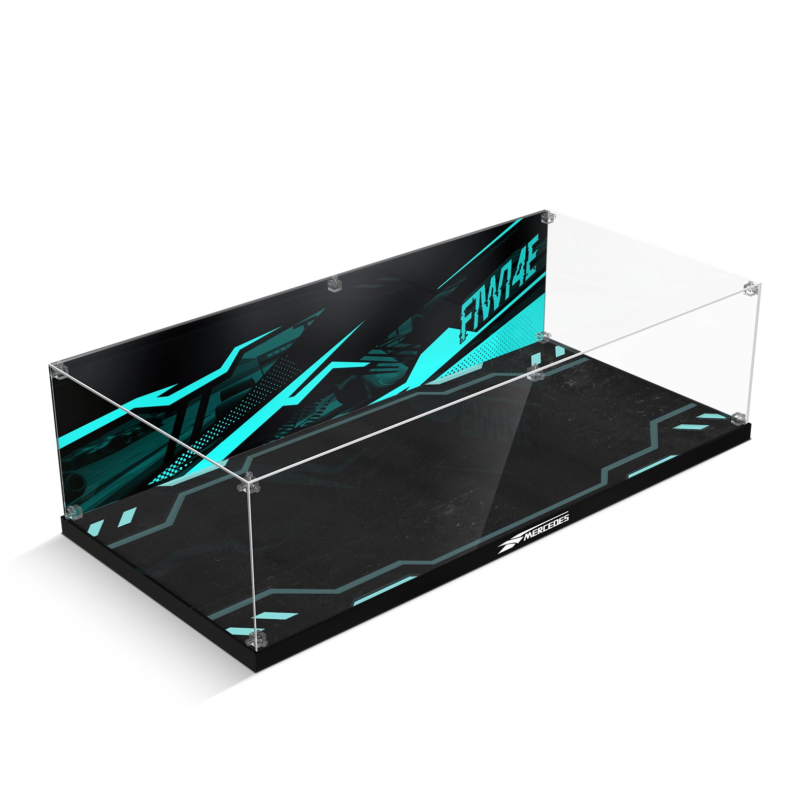 Acrylic Display Case for Lego 42171 Mercedes-AMG F1 W14 E Performance Race Car (Lego Set Not Included)