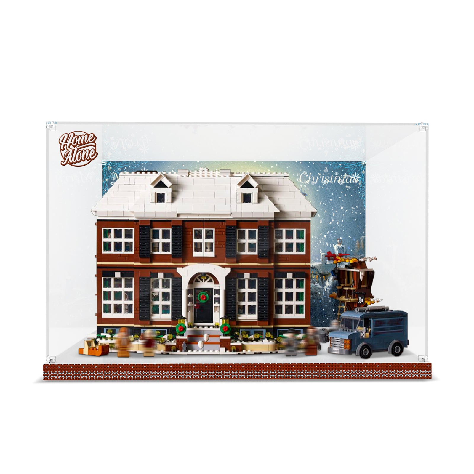 Acrylic Display Case for Lego 21330 Ideas Home Alone Building Set (Box Only, No Model)