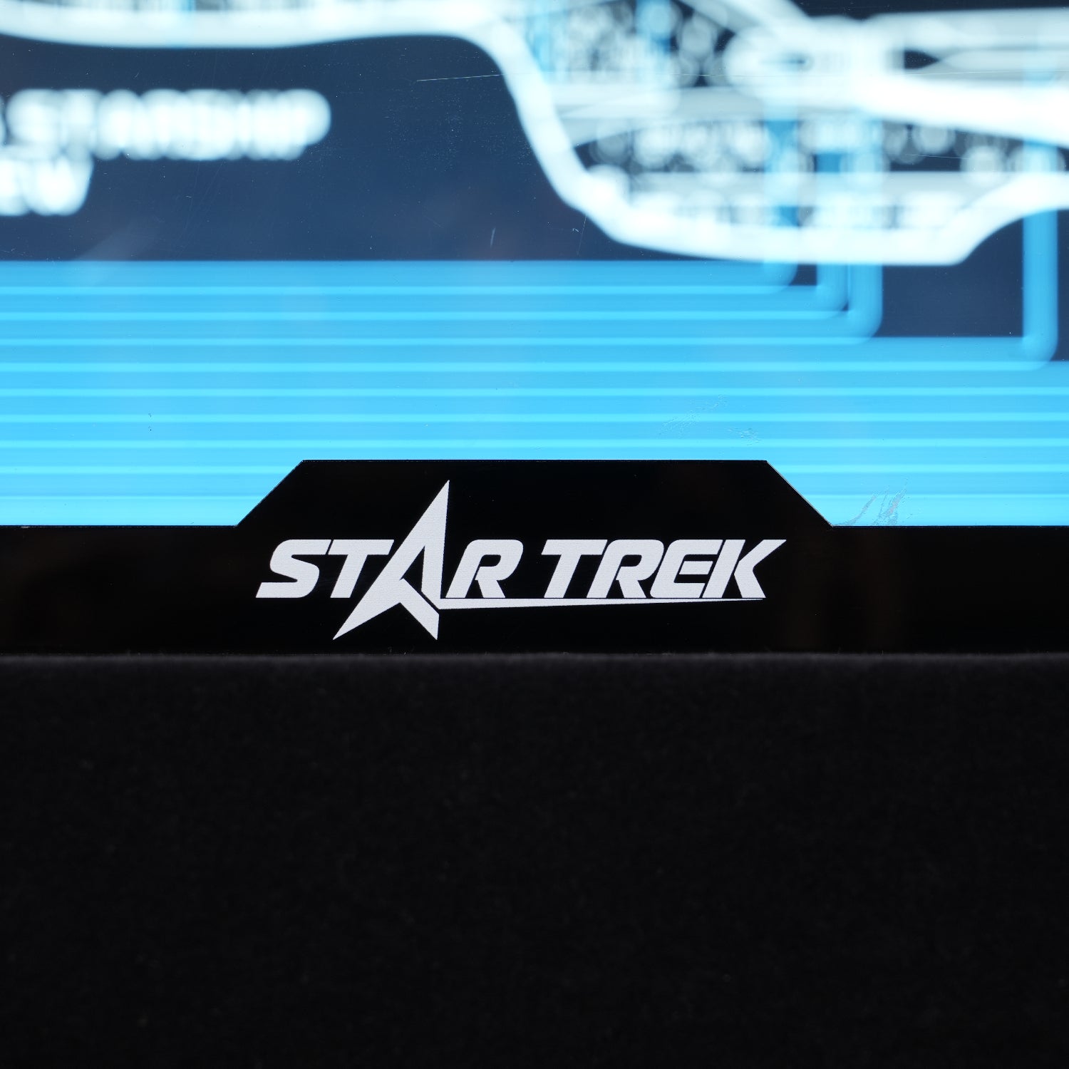 LED Light Acrylic Display Case for LEGO® Icons 10356 Star Trek: U.S.S. Enterprise NCC-1701-D™ (LEGO® Set Not Included).