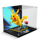 LED Light Acrylic Display Case for LEGO® Pokémon 72152 Pikachu and Poké Ball (LEGO® Set NOT Include)