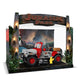 LED Light Acrylic Display Case for LEGO® Jurassic World™ 77984 Jurassic Park Jeep® Wrangler (LEGO® Set NOT Include)