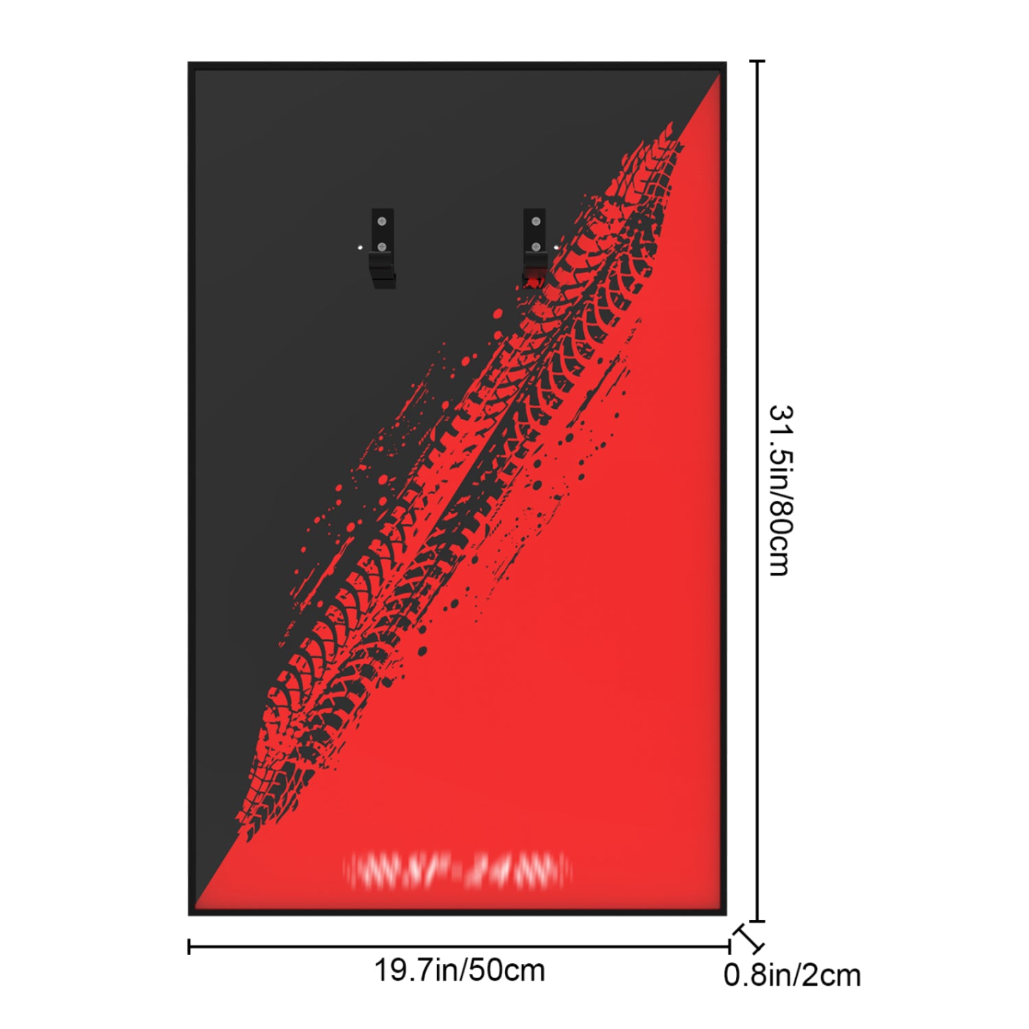 LED Light Acrylic Display Wall Mount for LEGO® 42207 Technic Ferrari S