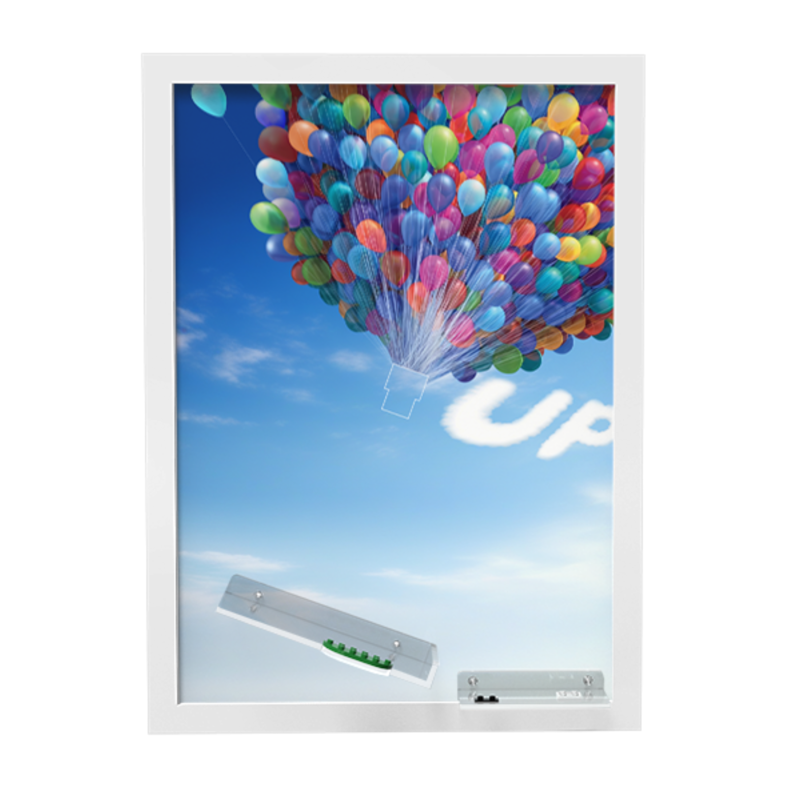 Acrylic Display Wall Mount for Lego Disney 43217 UP HOUSE (Lego set Not Included)