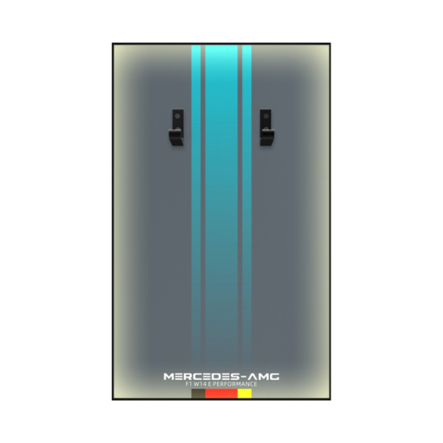 LED Light acrylic Display Wall Mount for LEGO® 42171 Technic Mercedes-AMG W14 E Performance F1 Car (Lego set Not Included)