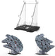 Support d'exposition en acrylique pour le LEGO® 75192 Star Wars Ultimate Millennium Falcon (ensemble Lego non inclus). 