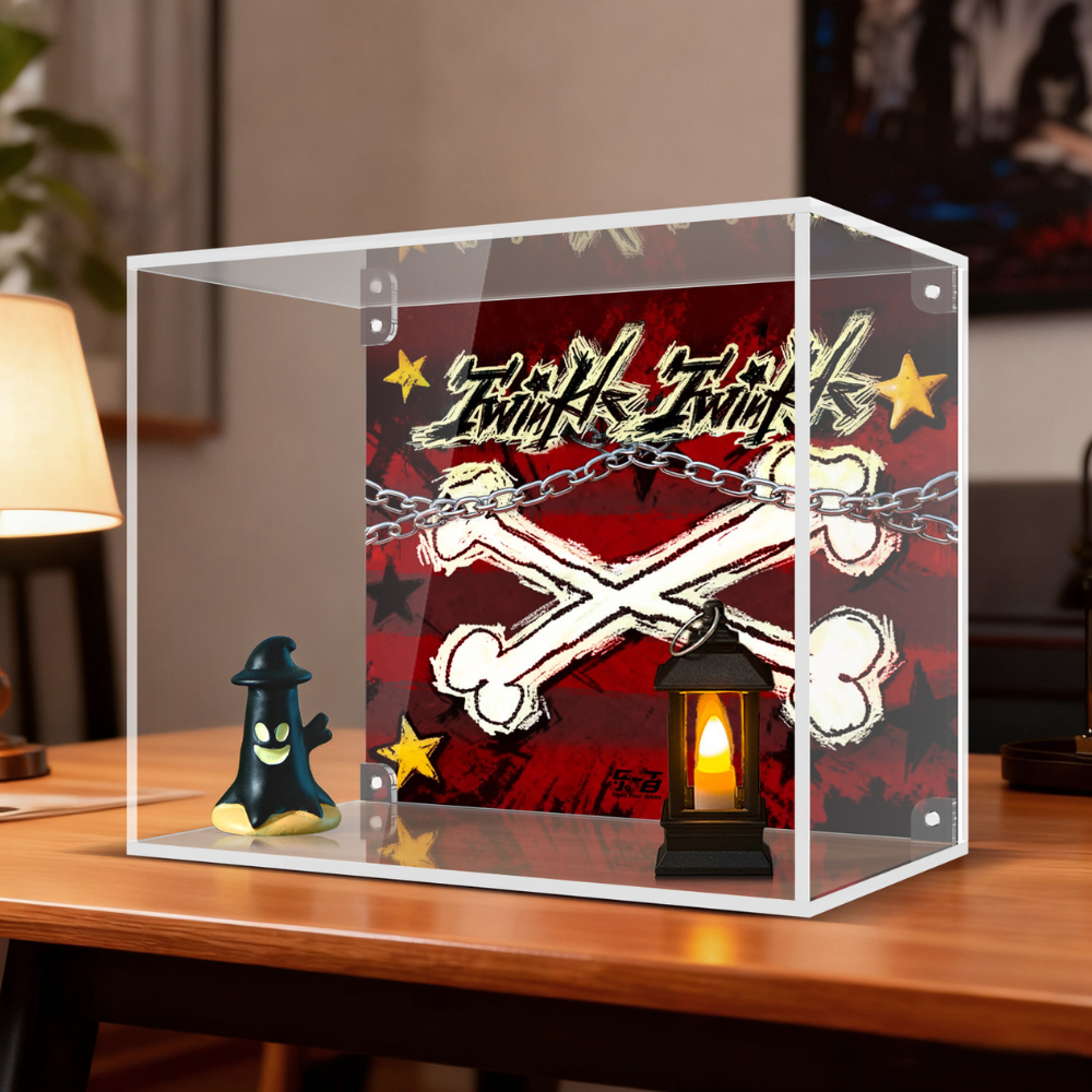 Acrylic Display Case for POP MART® Twinkle Twinkle “Little Devil Star Figure“   (Model Not Included)