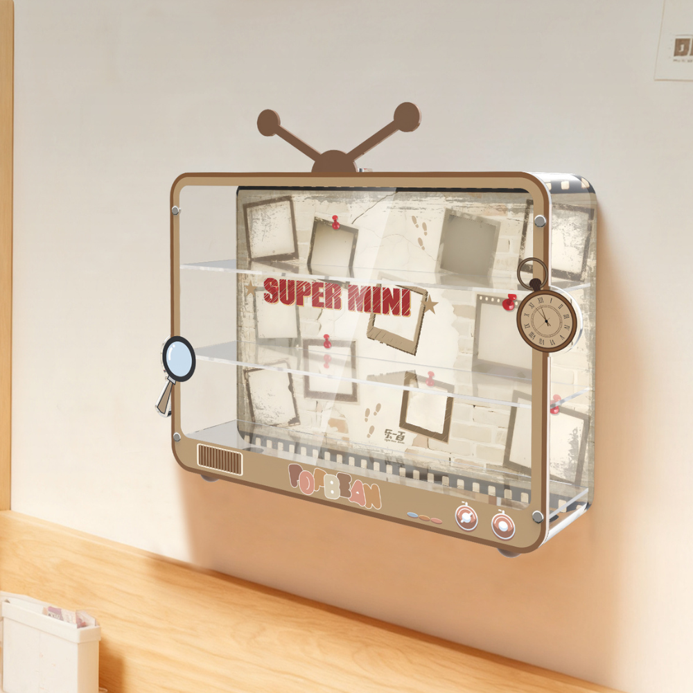 Acrylic Display Case for POP MART® Detective Conan “Super Mini Figure“   (Model Not Included)