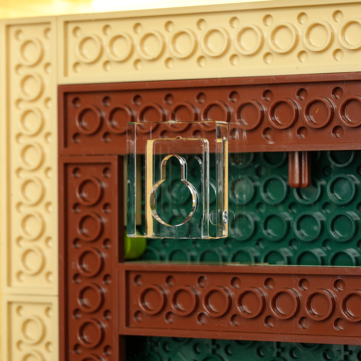 LED Light Acrylic Display Case for LEGO® Art 31220 Claude Monet – Bridge over a Pond of Water Lilies(LEGO® Set NOT Include)