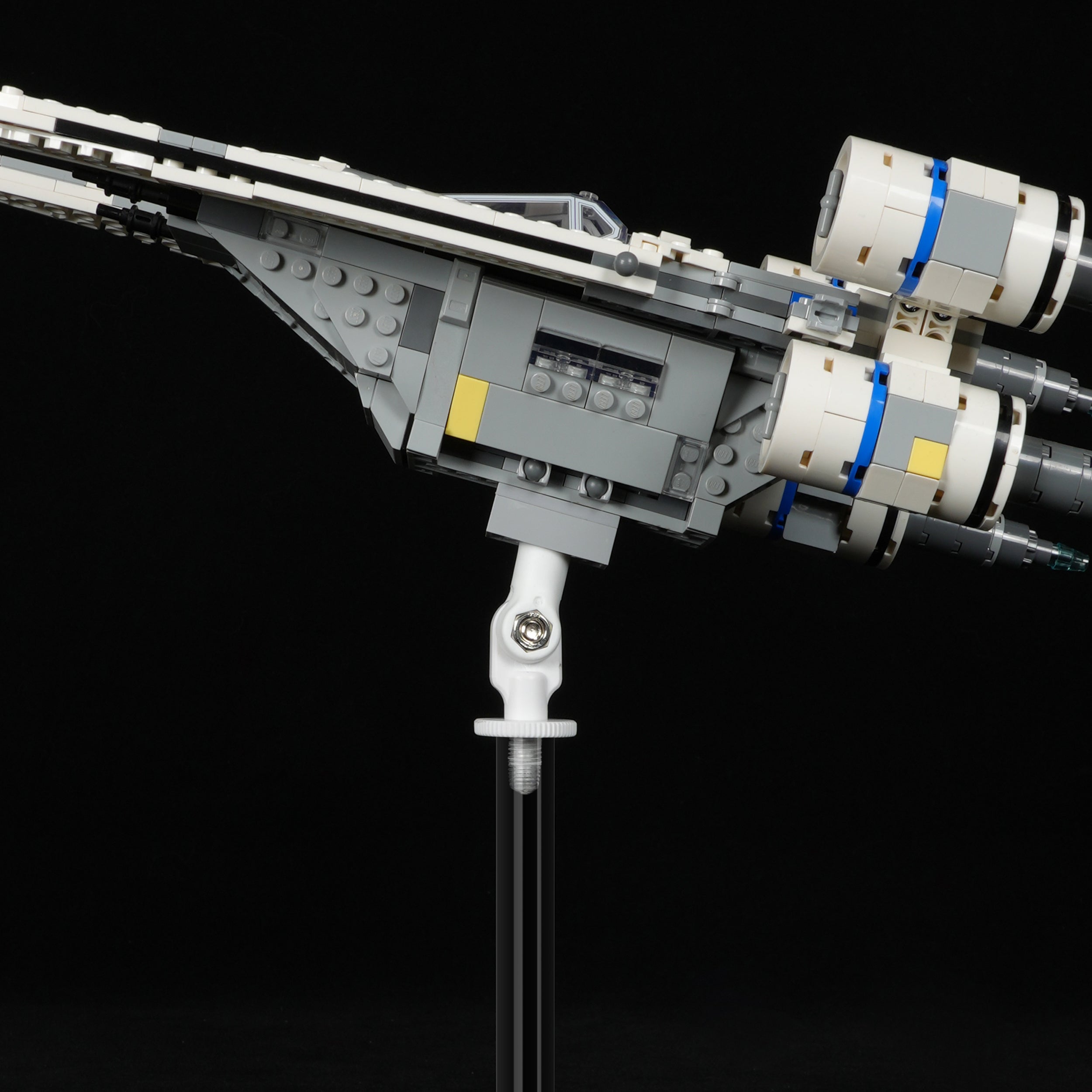 Upgraded Universal Acrylic Display Stand for LEGO® Star Wars Spaceship (LEGO® Set NOT Included)