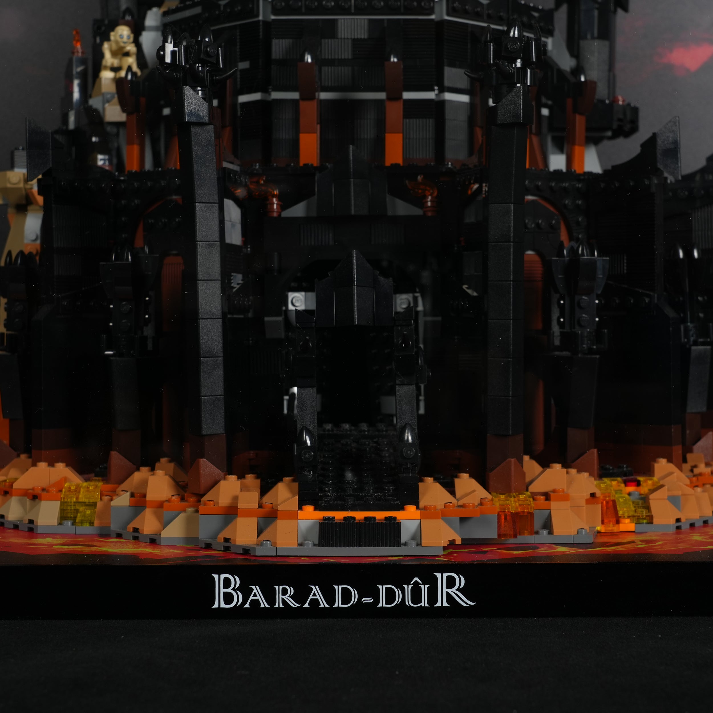 Acrylic Display Case for LEGO® Lord of the Rings™ 10333 The Lord of the Rings: Barad-dûr™ (LEGO® Set NOT Included)