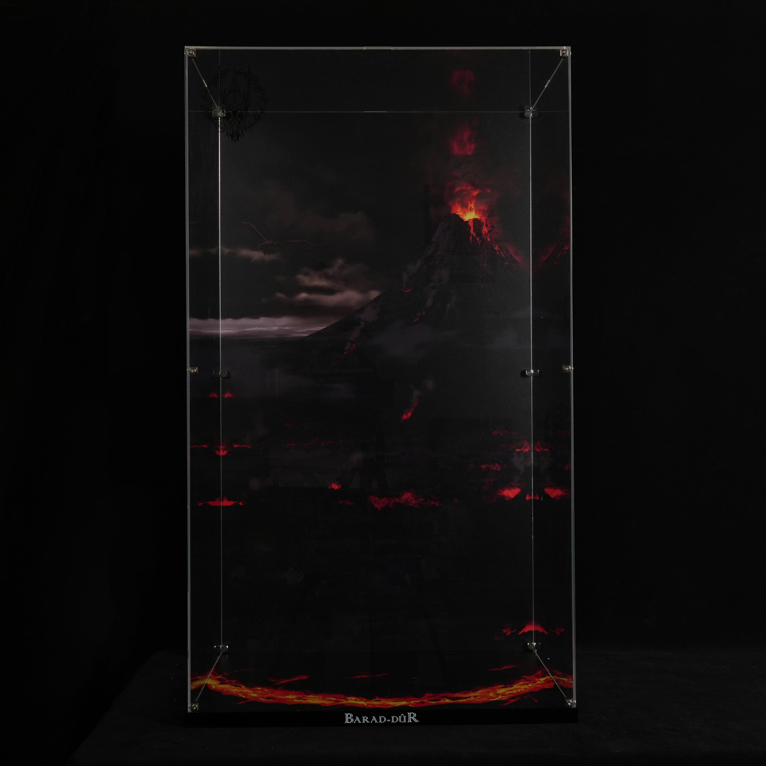 Acrylic Display Case for LEGO® Lord of the Rings™ 10333 The Lord of the Rings: Barad-dûr™ (LEGO® Set NOT Included)