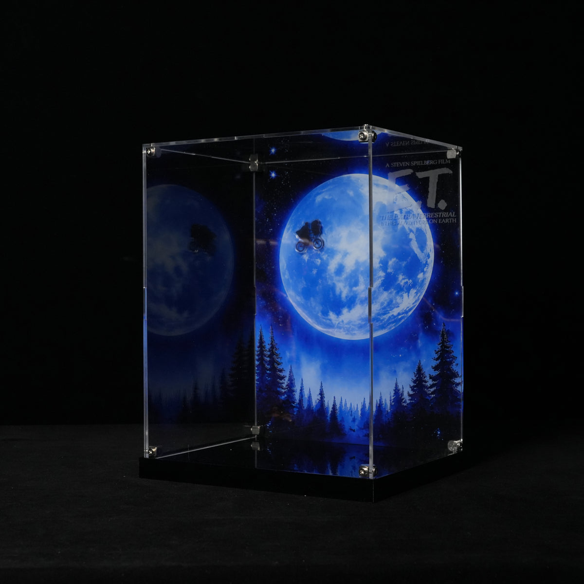LED Light Acrylic Display Case for LEGO® Ideas 21370 E.T. the Extra-Terrestrial (LEGO® Set NOT Included)