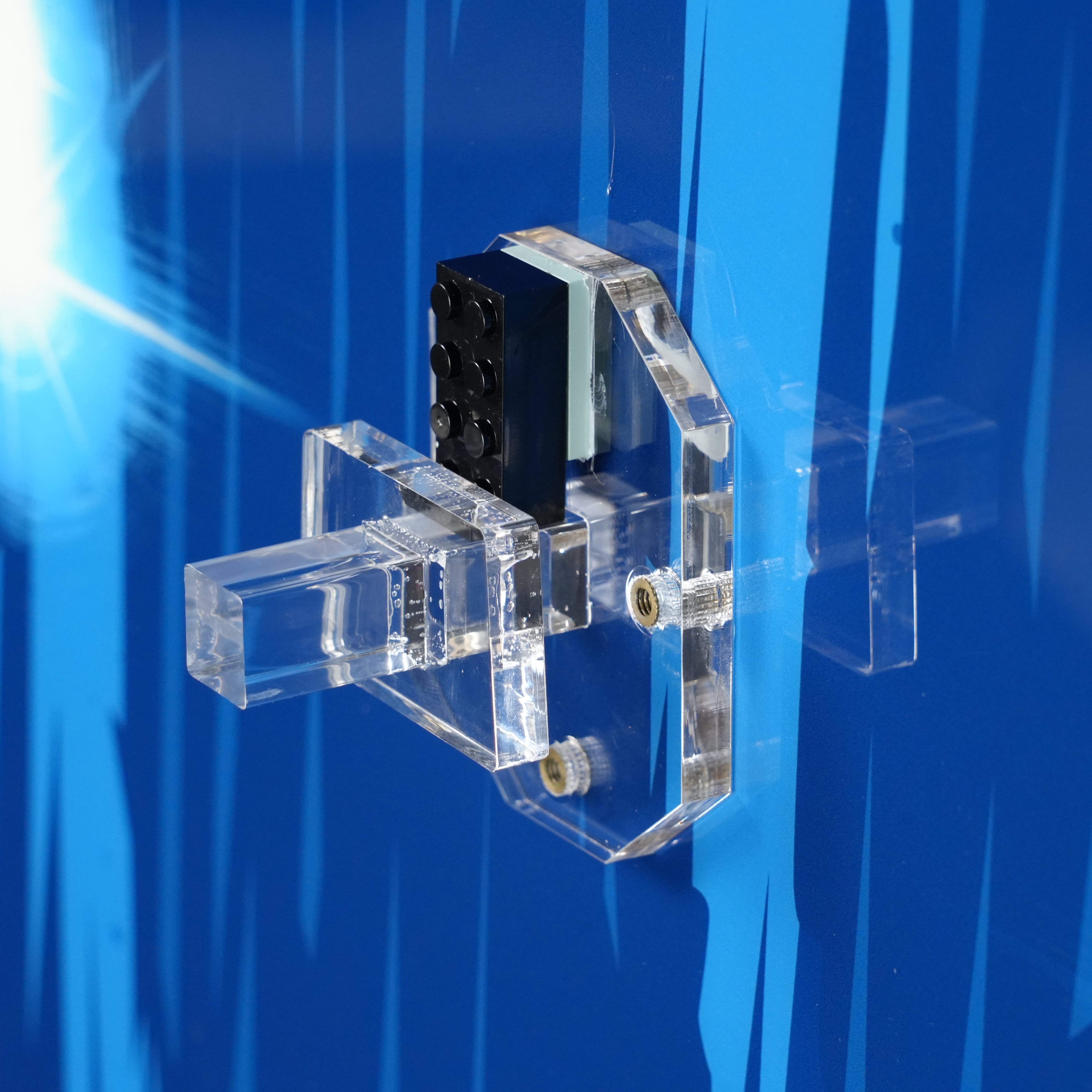 Display Wall Mount for LEGO® Star Wars™ 75442 The Mandalorian's N-1 Starfighter™ (LEGO® Set NOT Include)