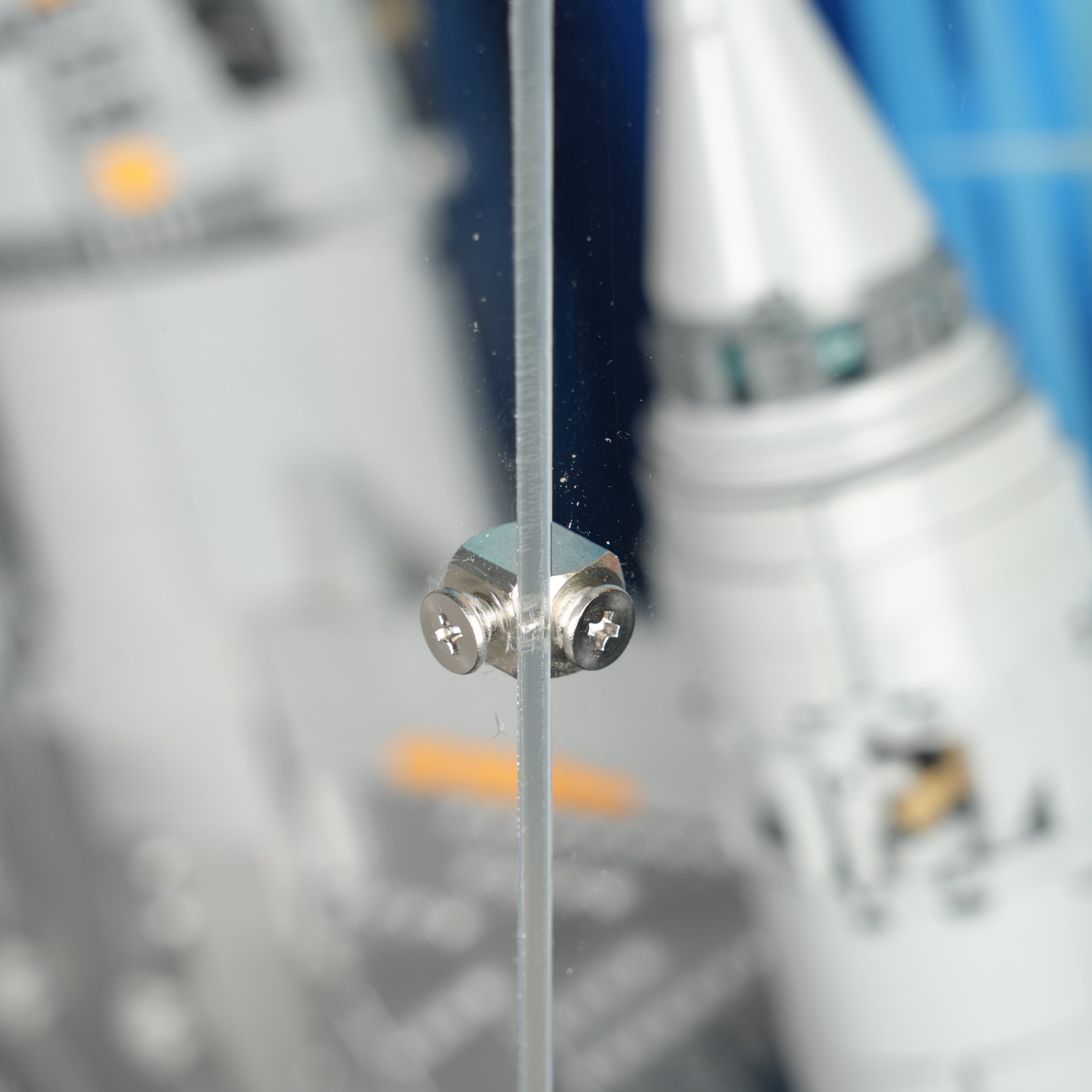 Display Wall Mount for LEGO® Star Wars™ 75442 The Mandalorian's N-1 Starfighter™ (LEGO® Set NOT Include)