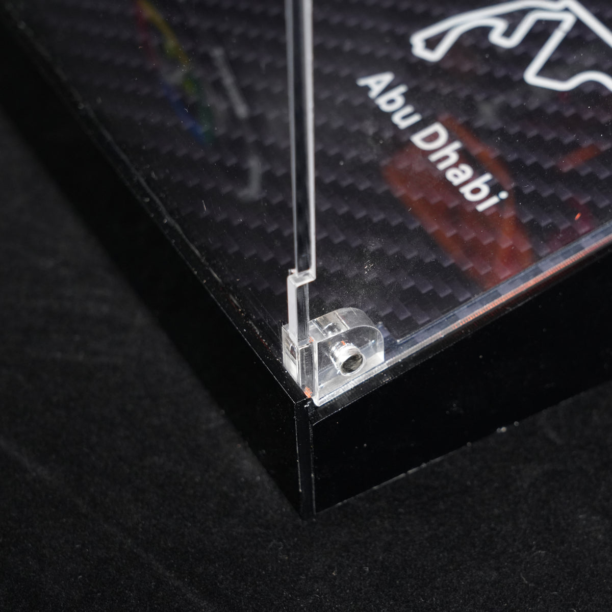 One-Piece Design LED Light Acrylic Display Case for LEGO® Technic™ 42228 McLaren MCL39 F1 Car (LEGO® Set NOT Include)