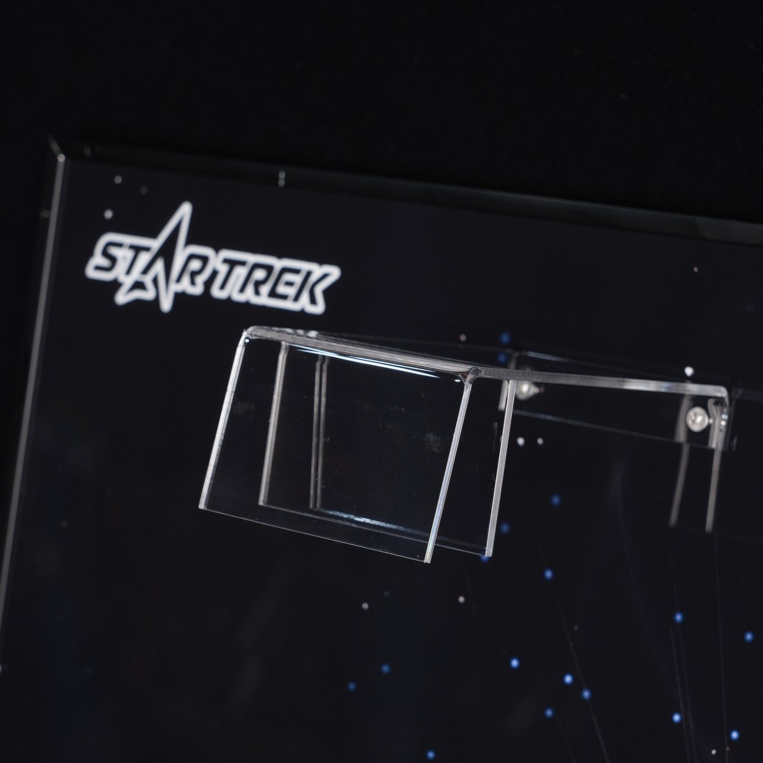 Acrylic Display Wall Mount  for LEGO® Icons 10356 Star Trek: U.S.S. Enterprise NCC-1701-D™ (LEGO® Set Not Included).